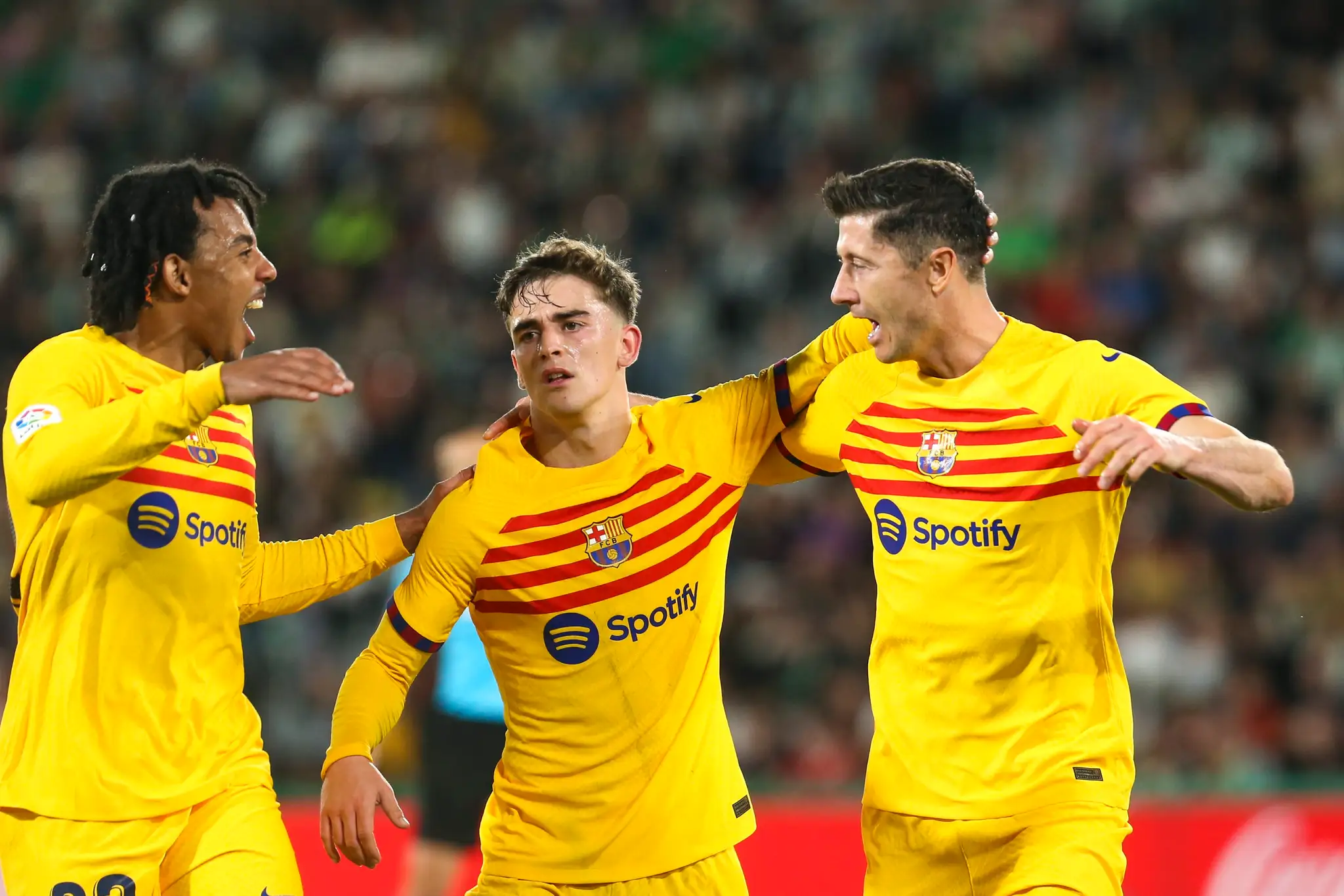 Futbalisti FC Barcelona.