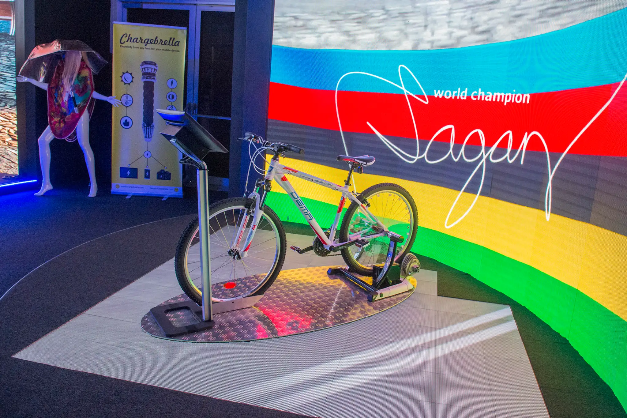 Exponát v slovenskej expozícii na svetovej výstave Expo 2017.