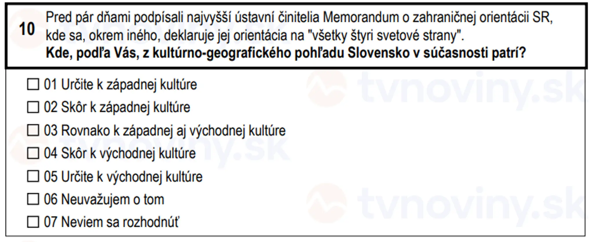 Otázky, ktoré sa pýta Štatistický úrad SR