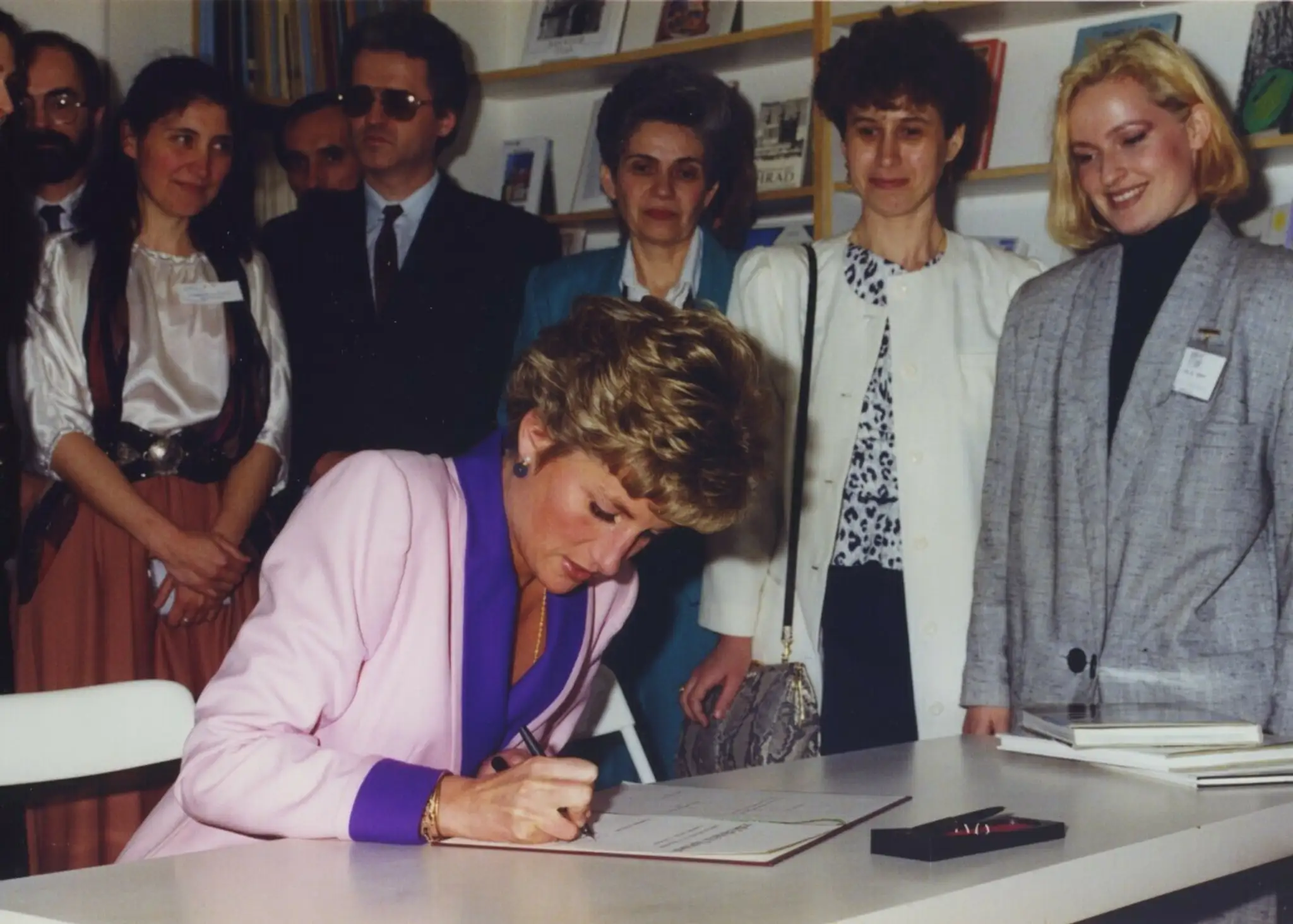 Princezná Diana v Bratislave v roku 1991