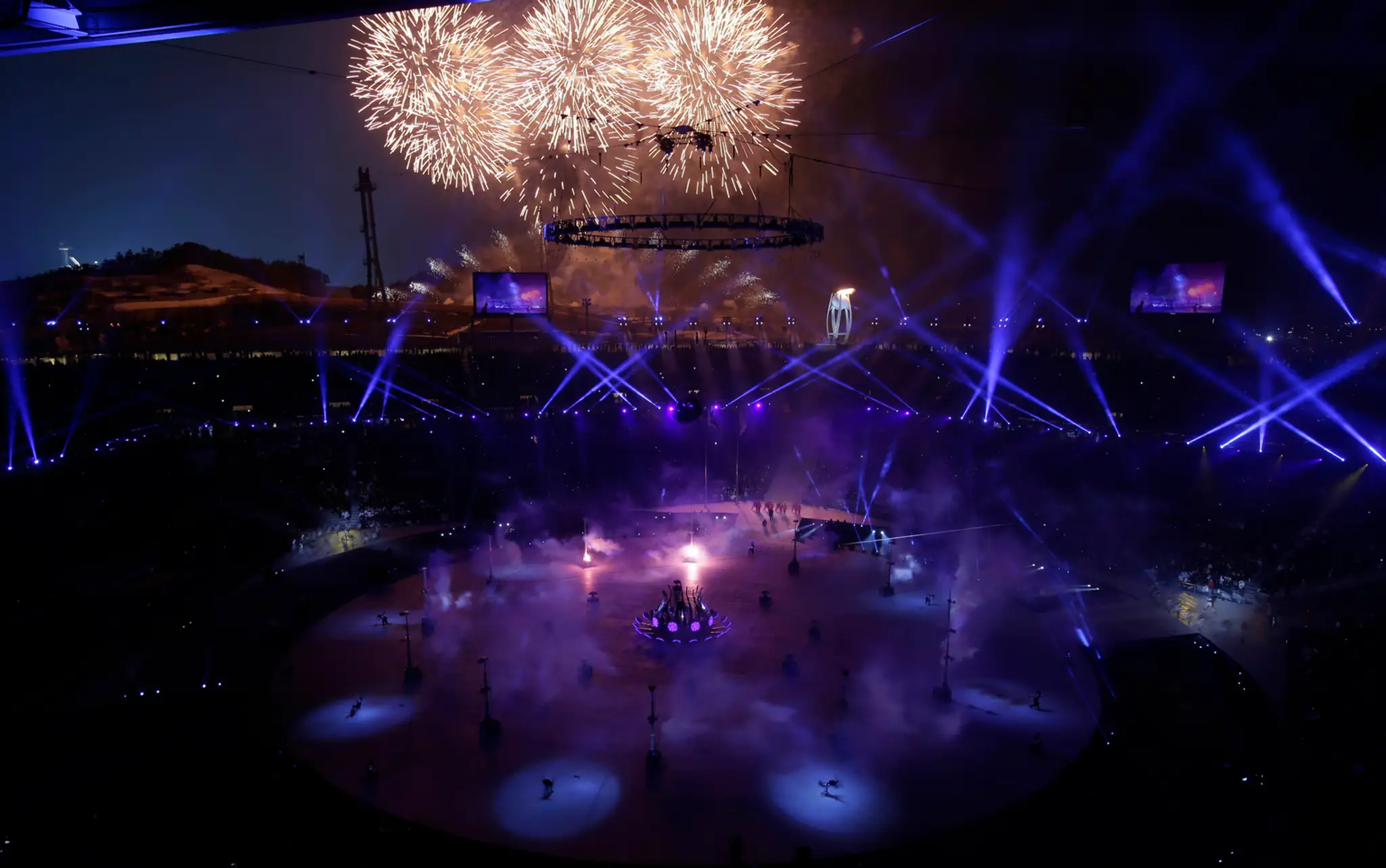 Chorvátska výprava na otváracom ceremoniáli ZOH 2018.