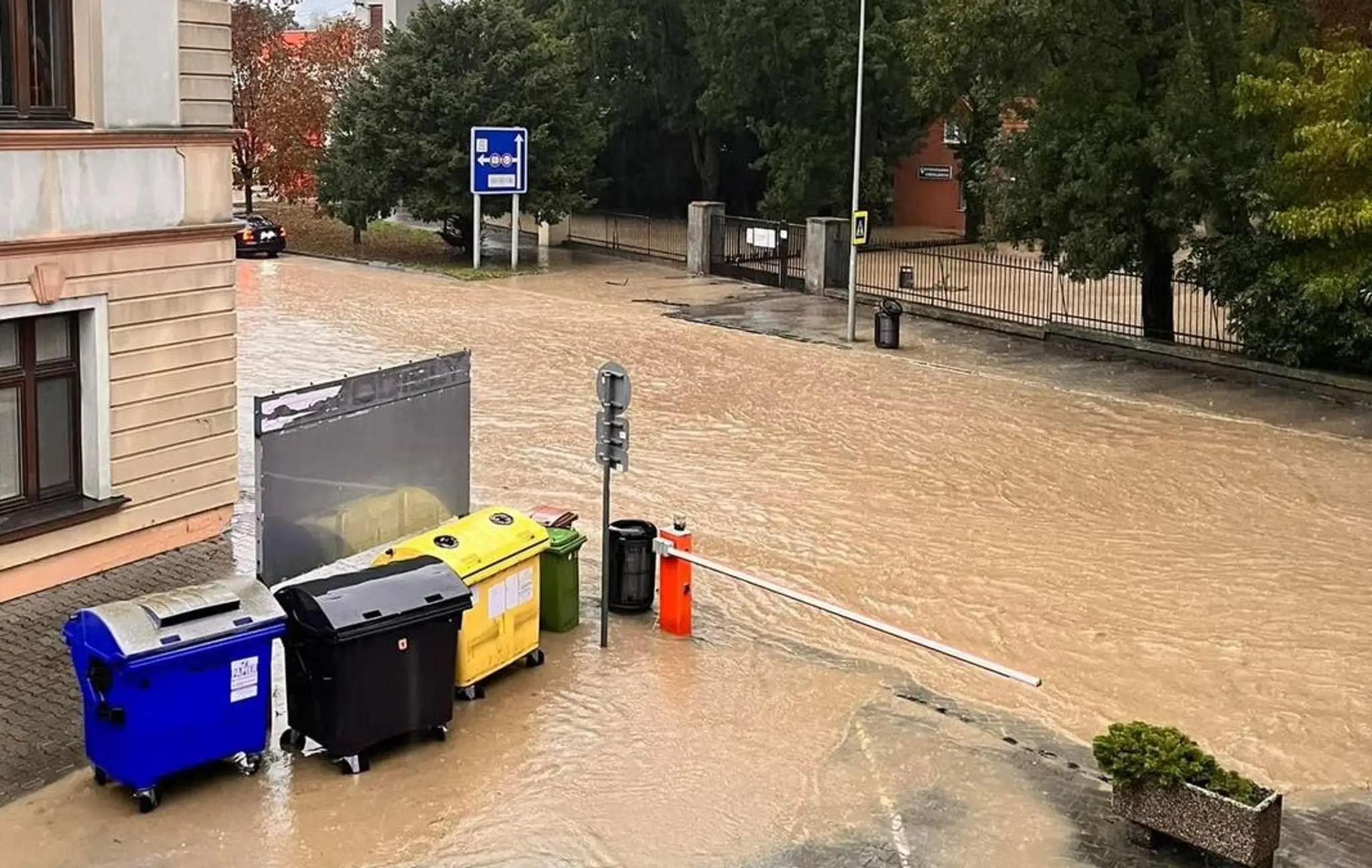 Zatopená Stupava.