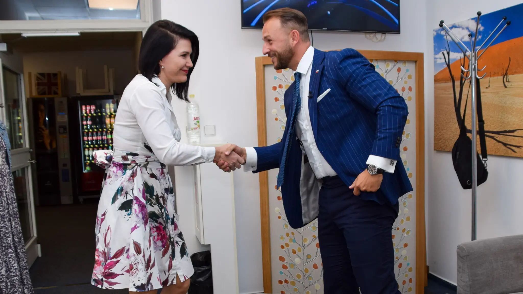 Matúš Šutaj Eštok a Jana Bittó Cigániková v relácii Na telo.