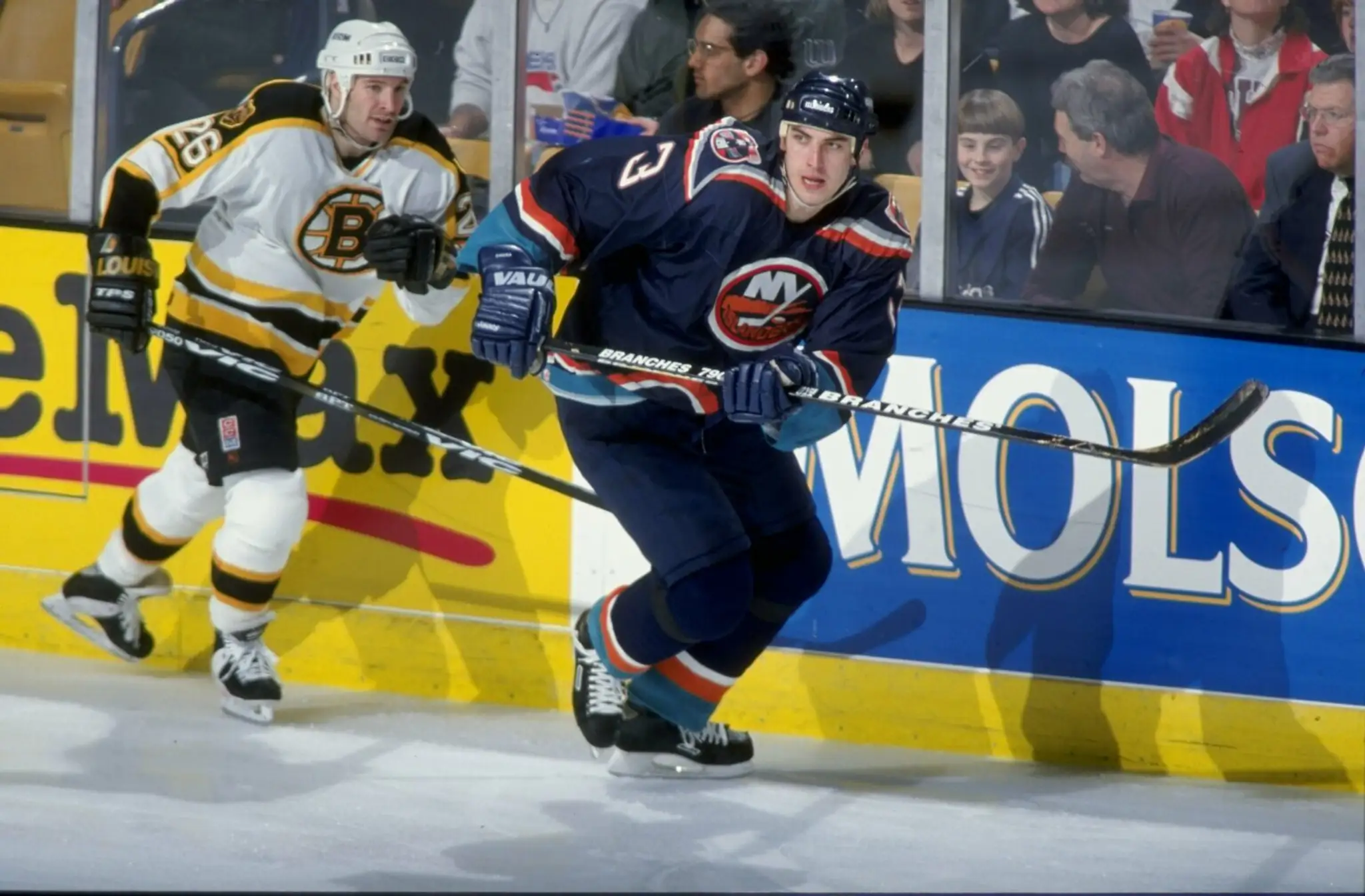 Zdeno Chára počas pôsobenia v NY Islanders.