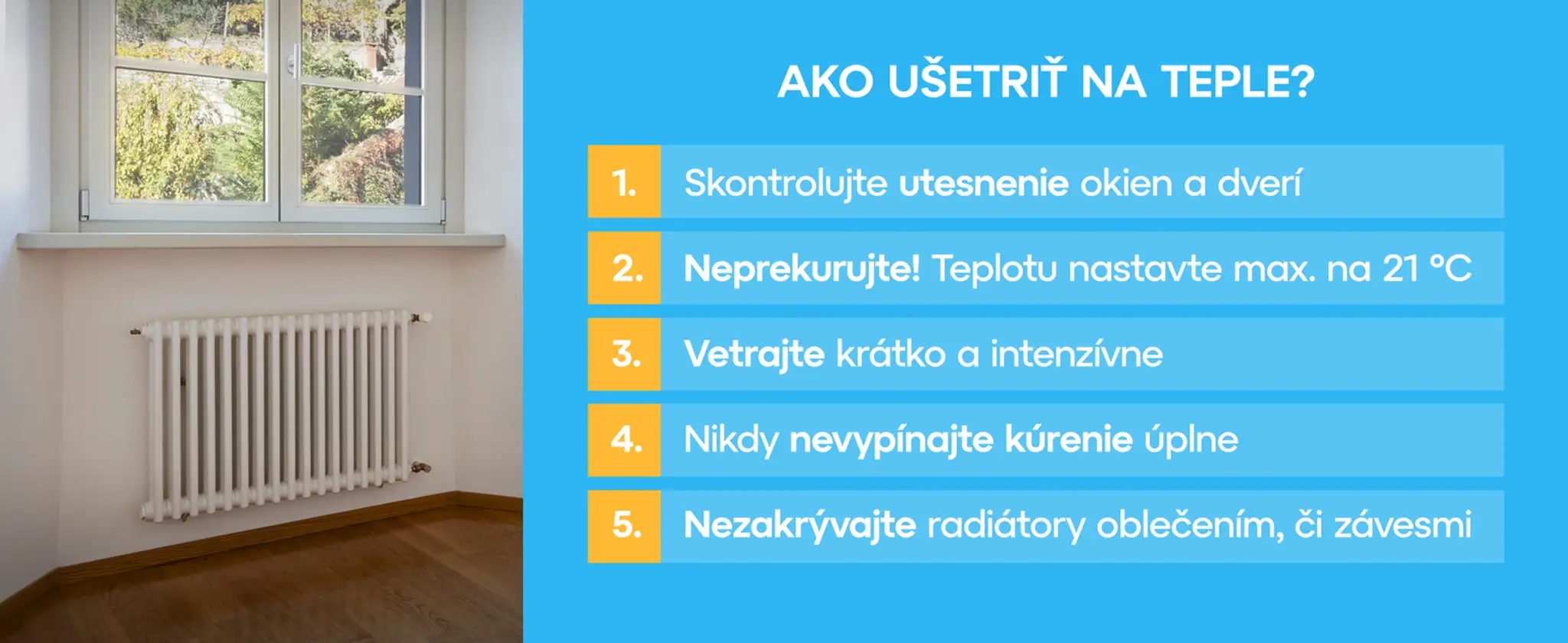 Ušetrenie na teple