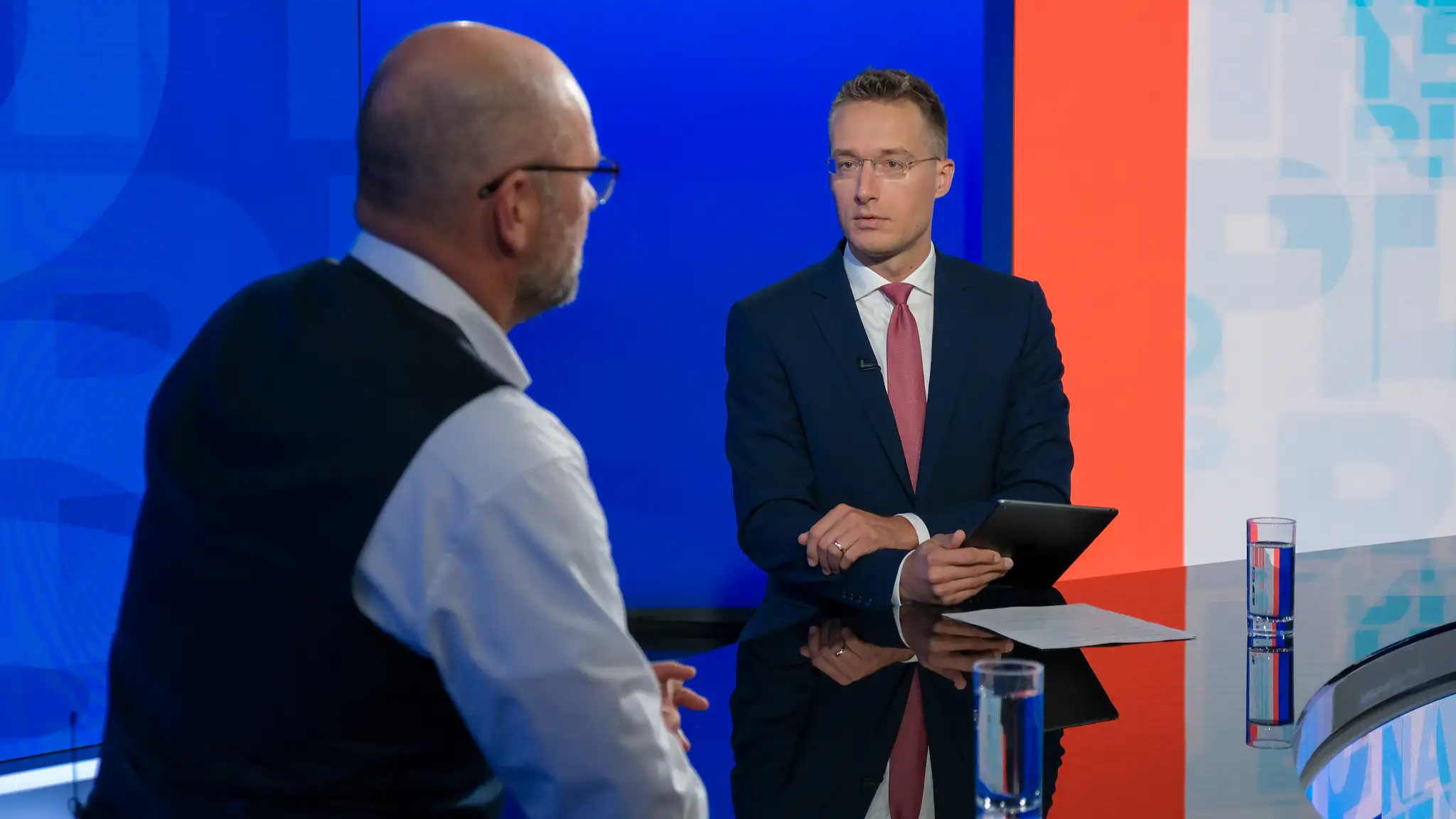 Richard Sulík v relácii Na telo plus.