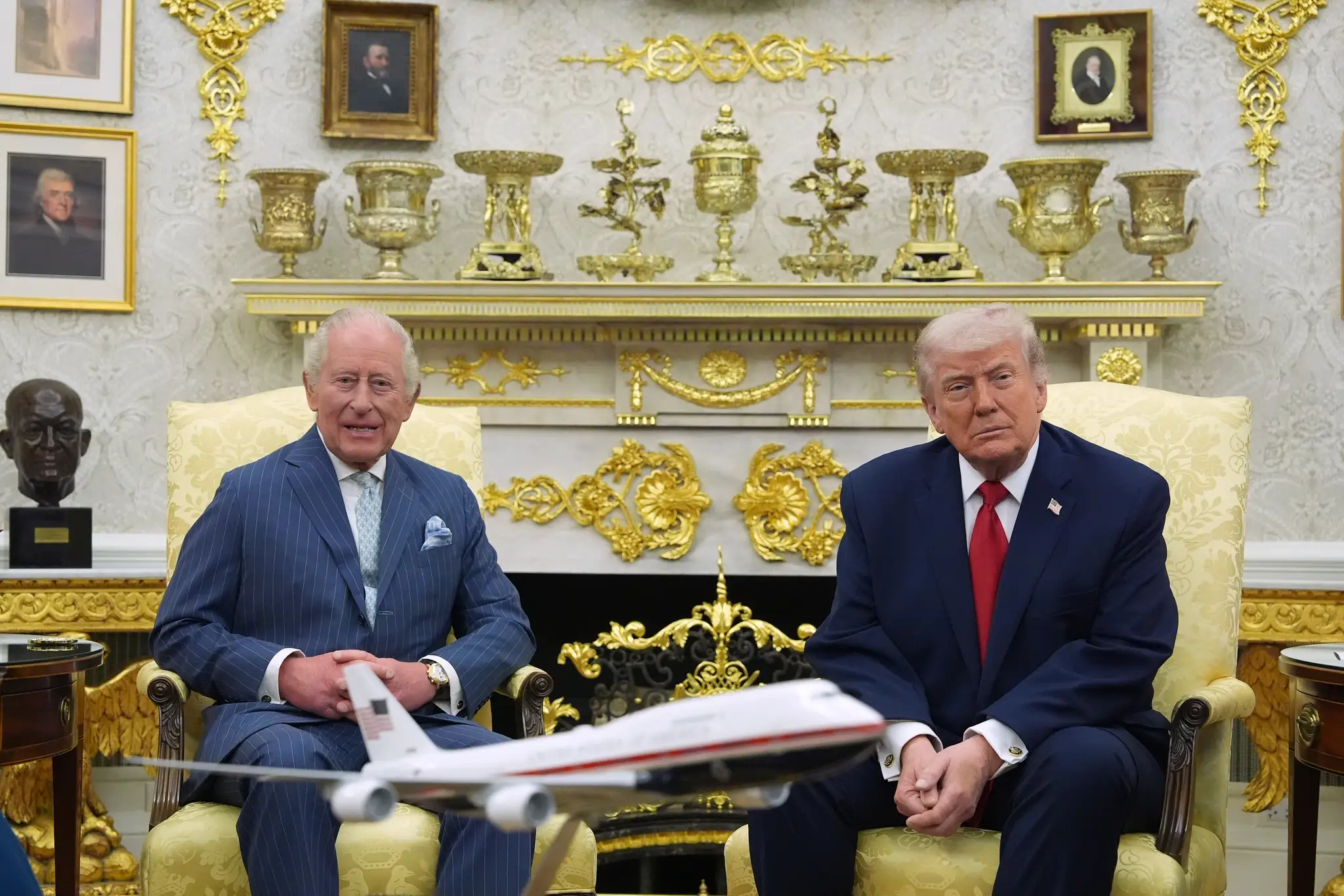 Návšteva kráľa Karola III. v USA.
