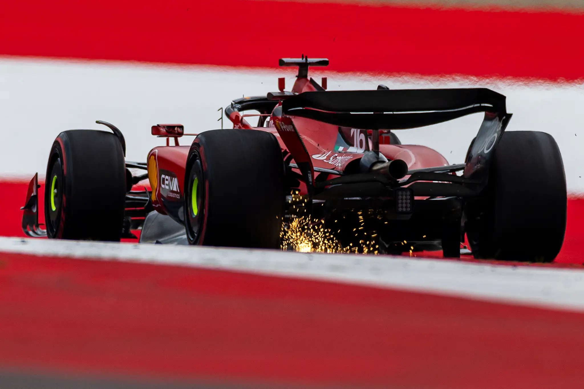 Charles Leclerc na Ferrari