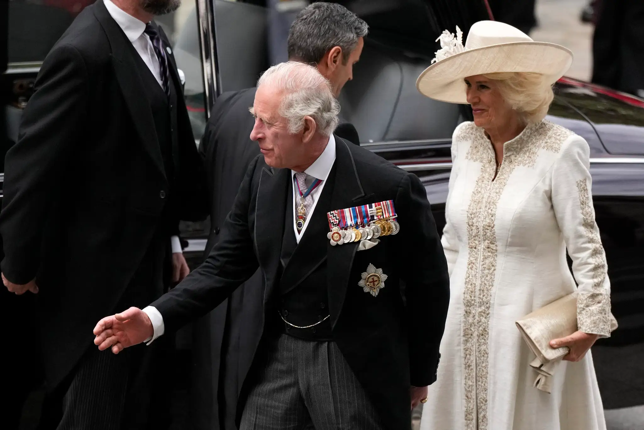 Princ Charles and Camilla