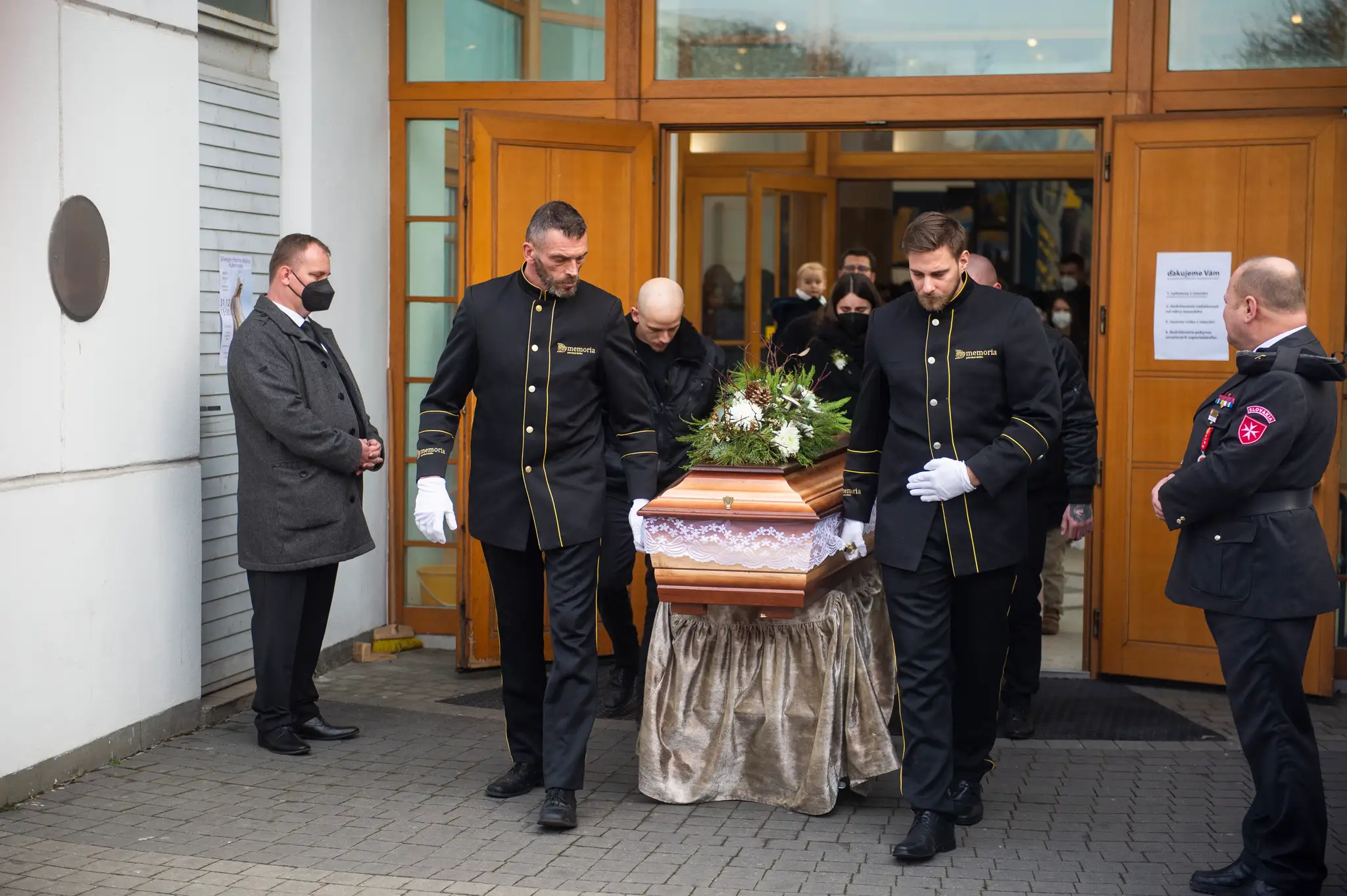 Posledná rozlúčka s V. Krčmérym.