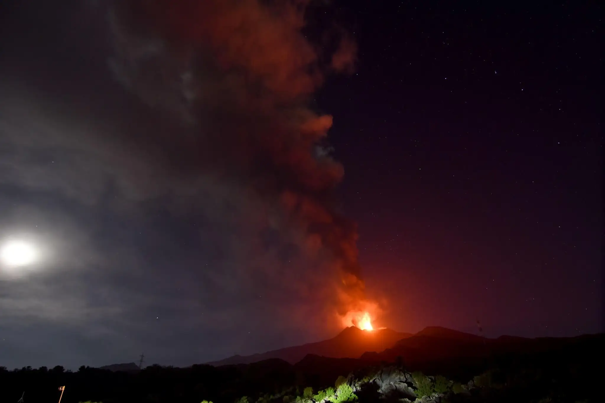 Etna dala o sebe opäť vedieť