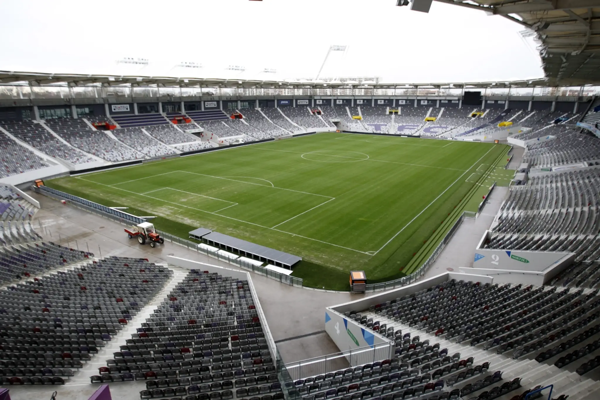 Na snímke štadión Stadium Municipal v Toulouse.