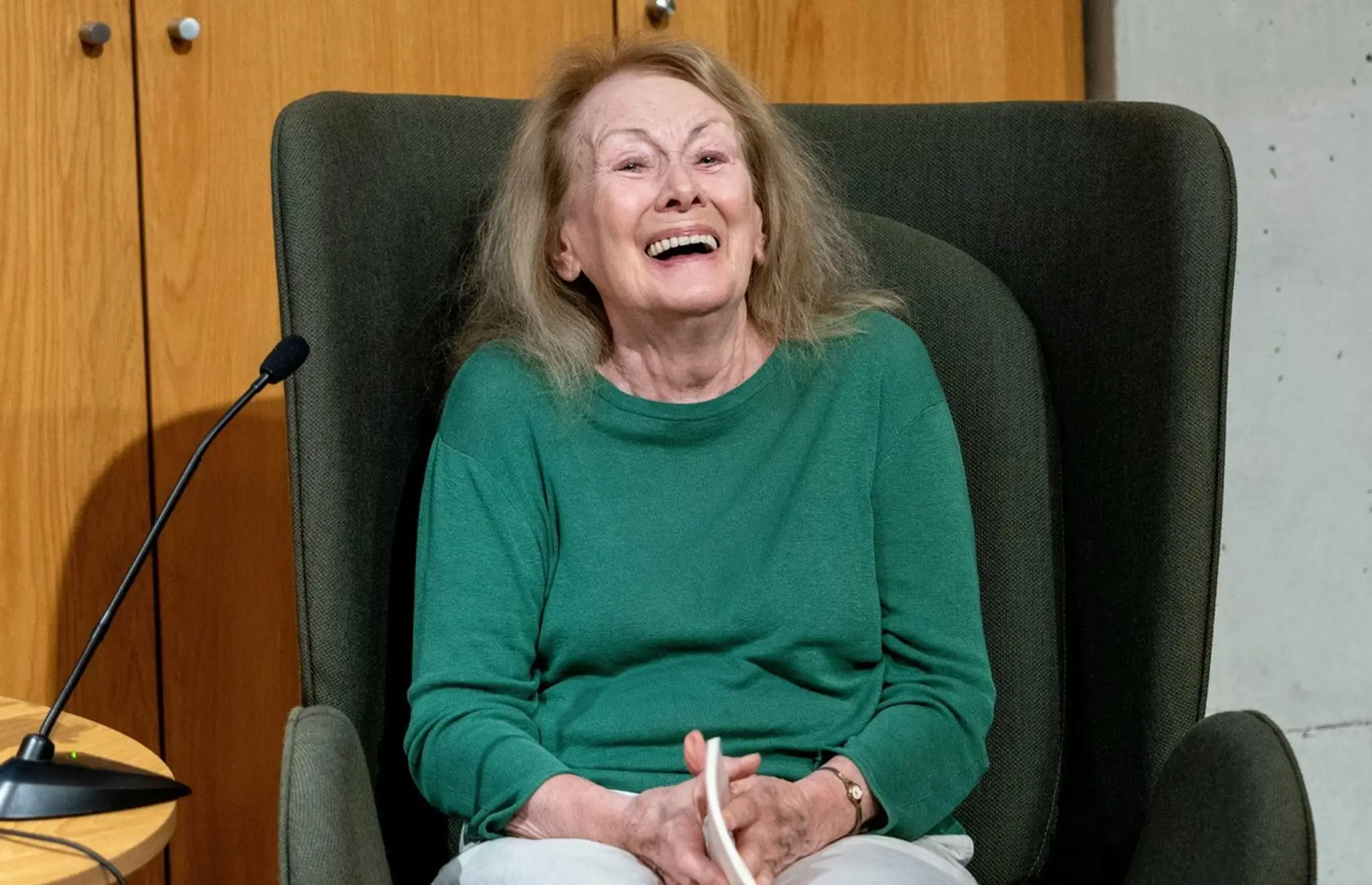 Spisovateľka Annie Ernauxová.