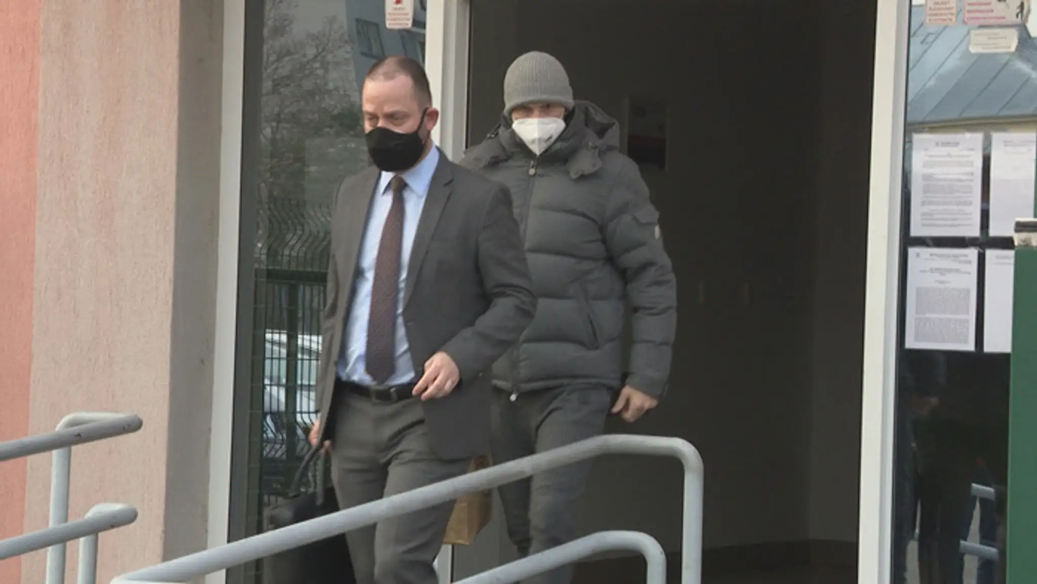 Advokát Marek Para so svojim klientom Norbertom Bödörom.