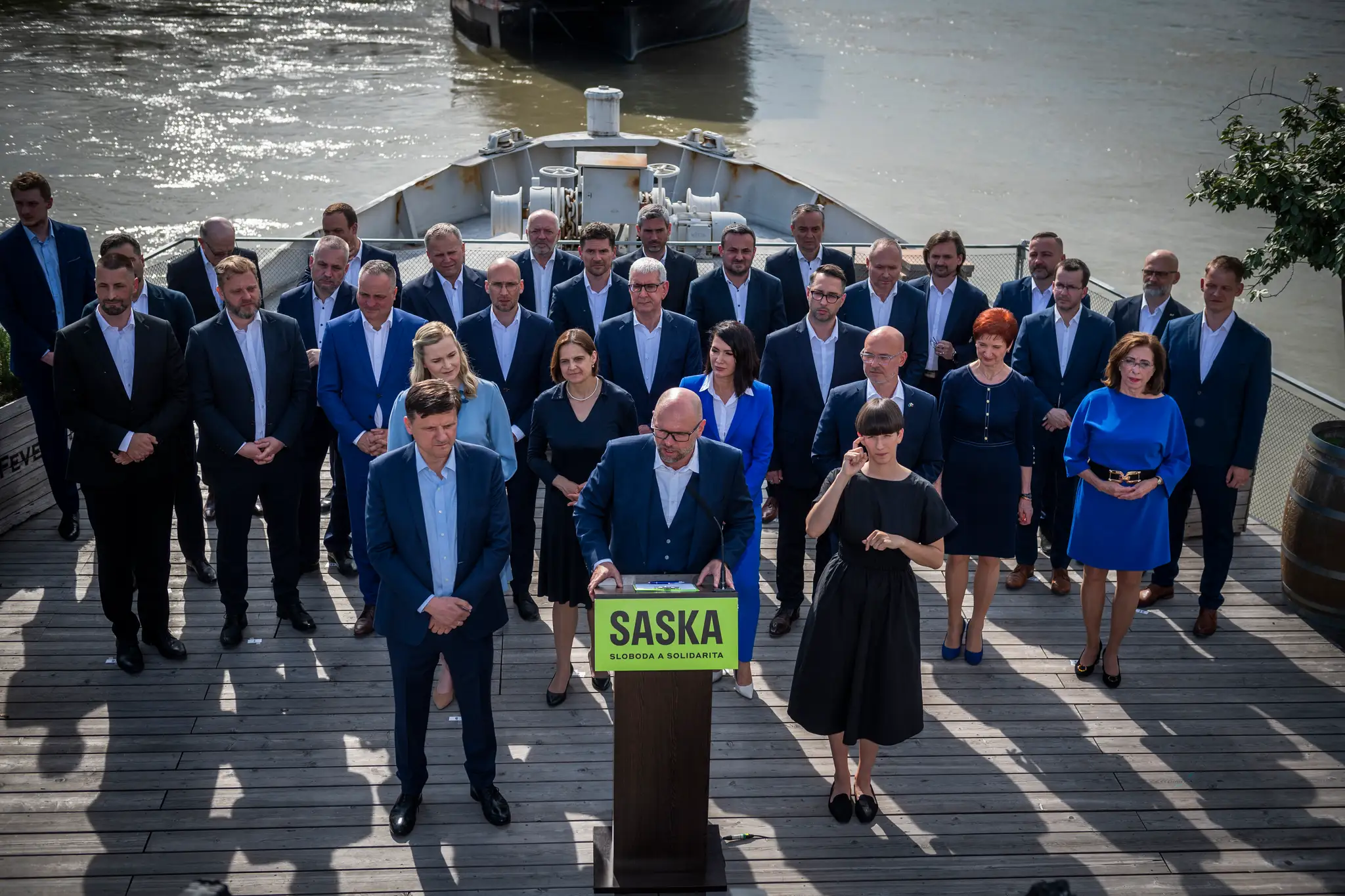 Strana SaS predstavila prvých 30 miest na kandidátnej listine do septembrových predčasných parlamentných volieb.