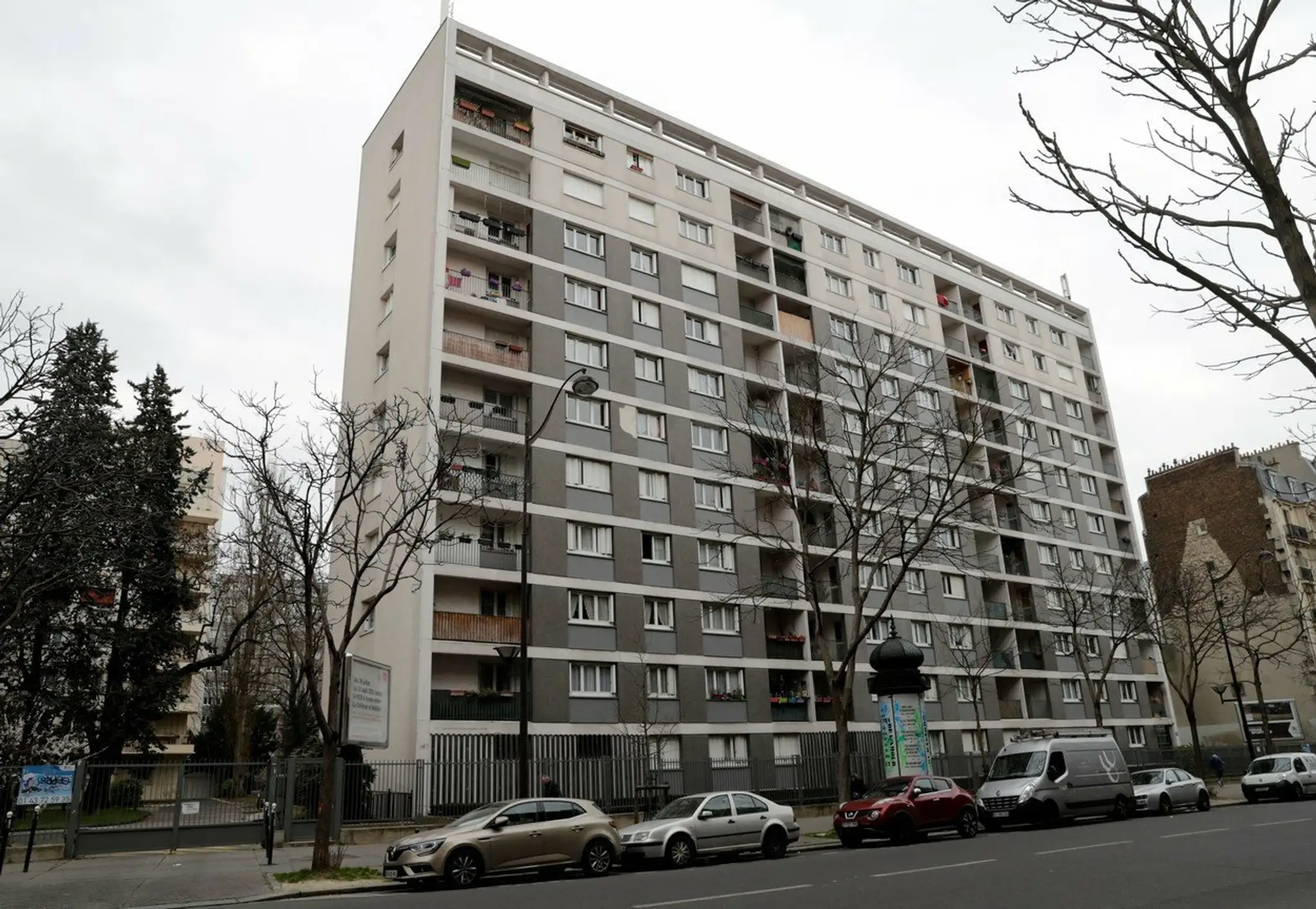 Vražda sa odohrala v tomto obytnom dome v 11. parížskom obvode.