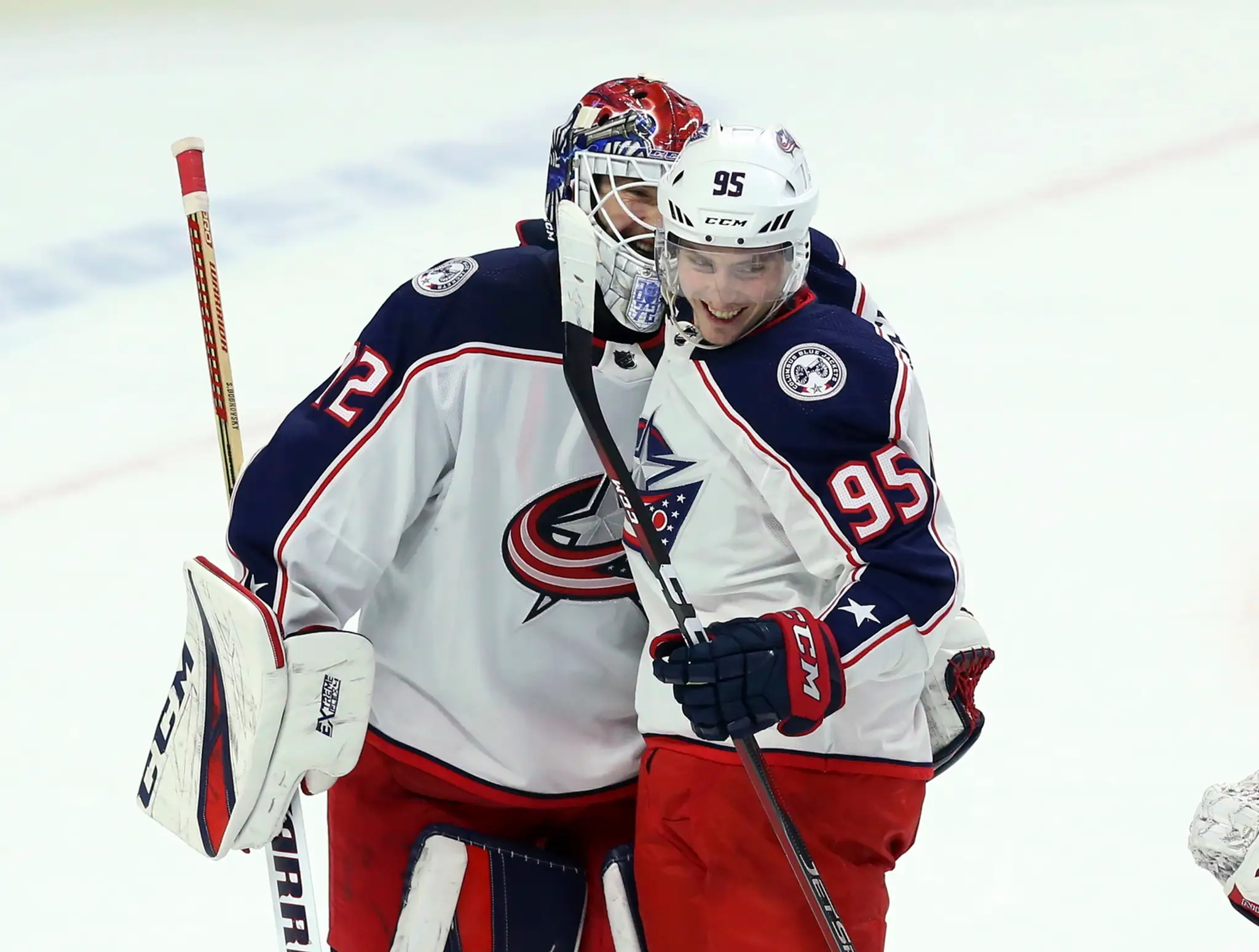 Matt Murray z Pittsburghu v dueli proti Philadelphii.