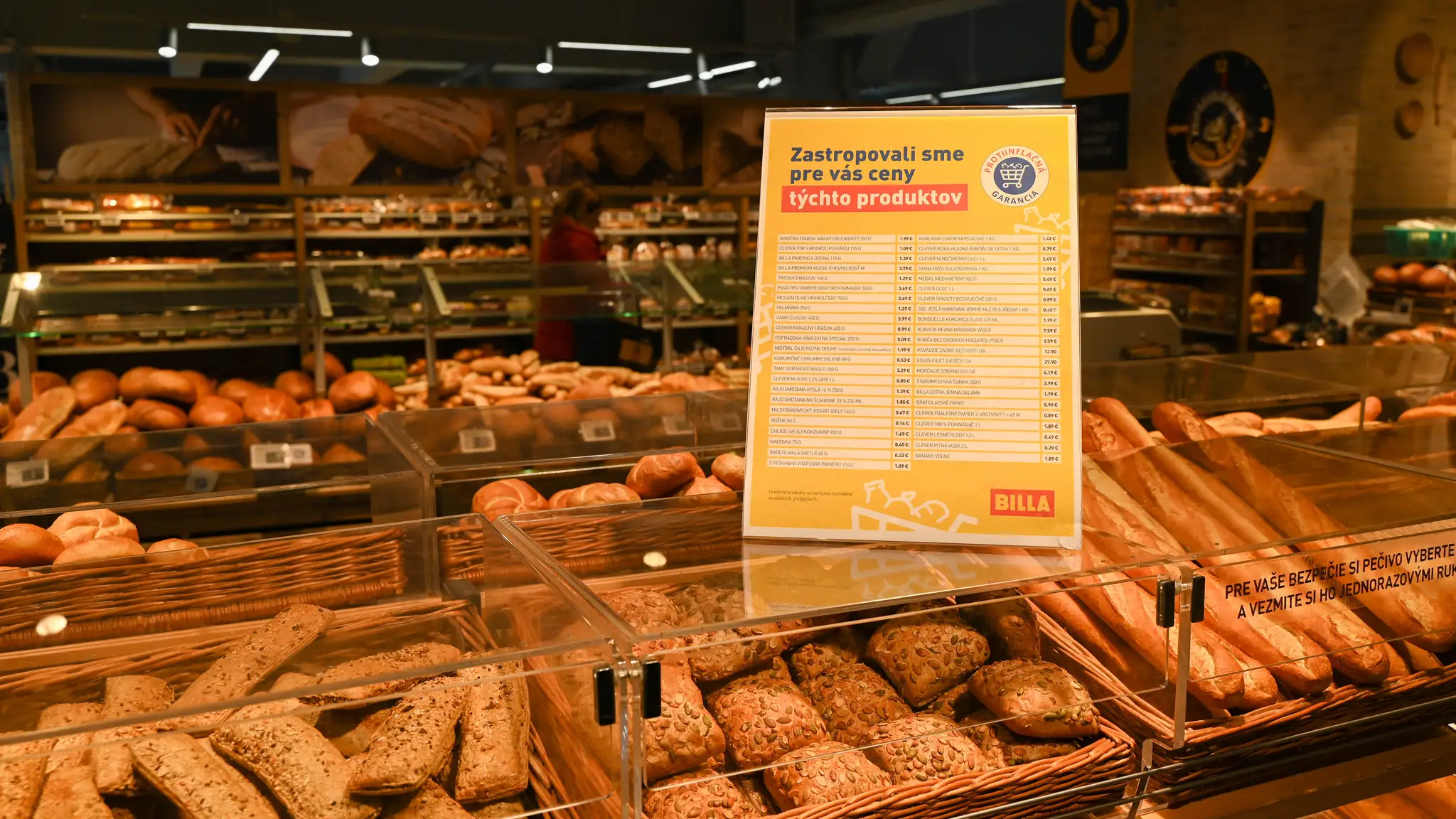 Zastropované ceny potravín