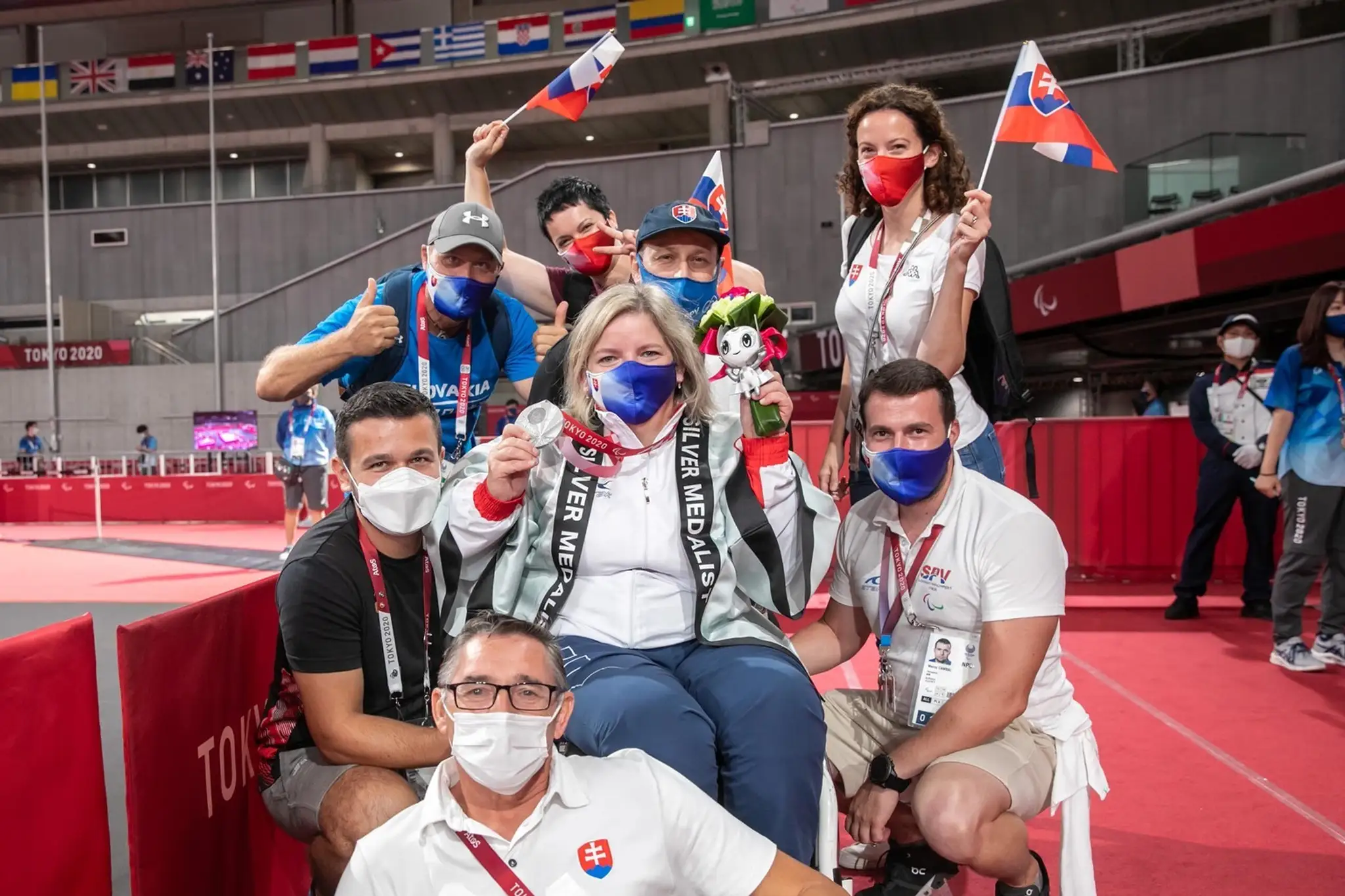 Parastolná tenistka Alena Kánová