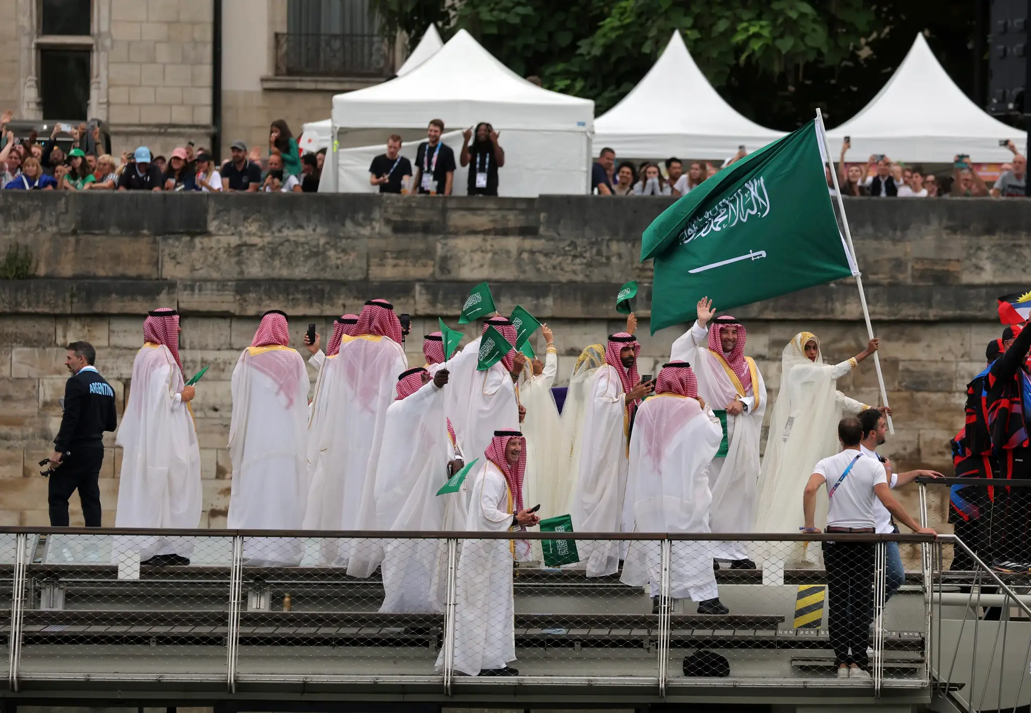 Otvárací ceremoniál.