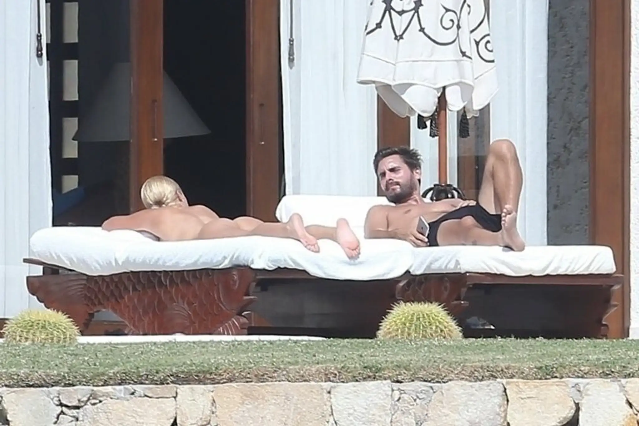 Sofia Richie so Scottom Disickom v Mexiku.