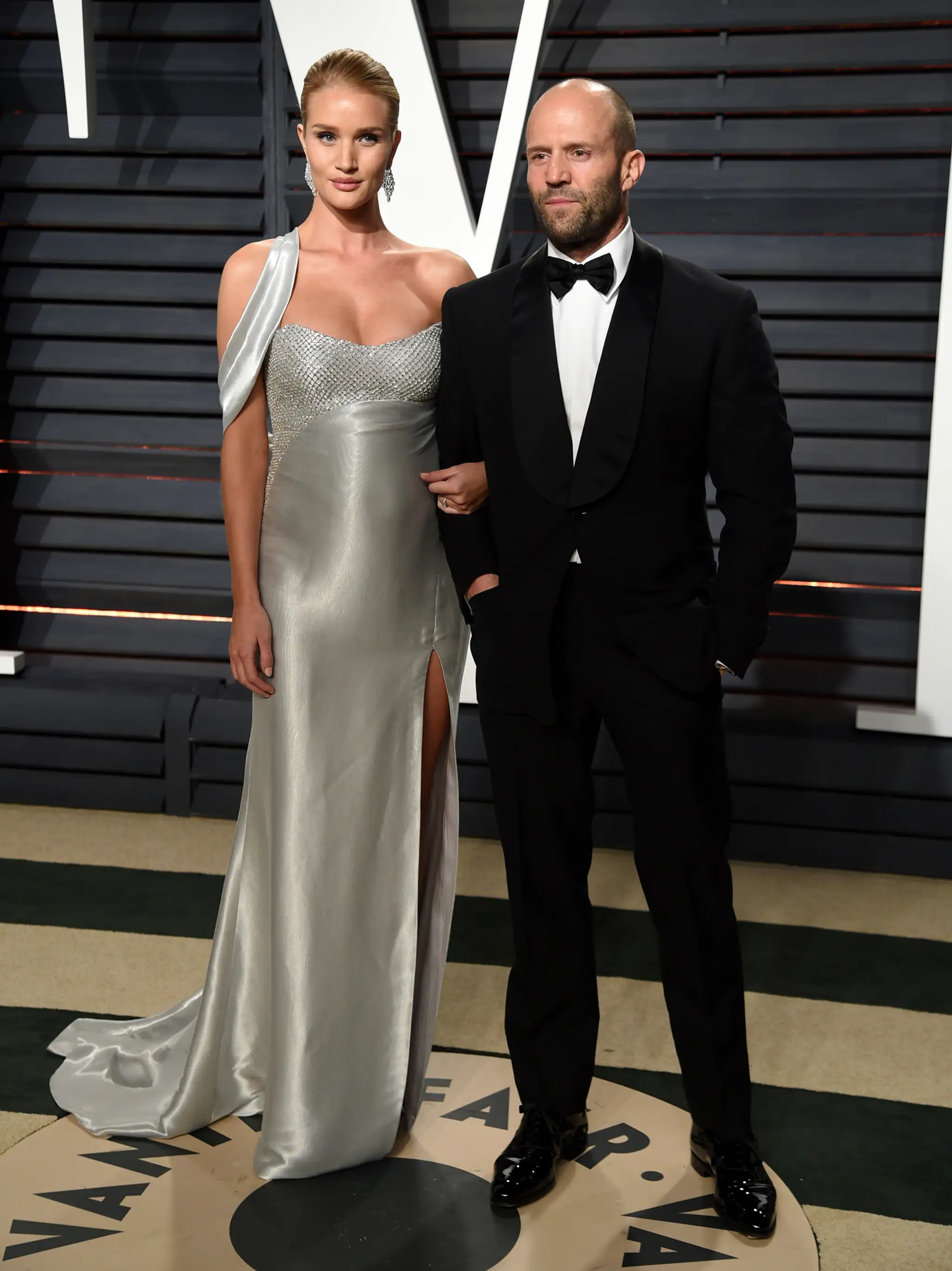 Rosie Huntington-Whiteley a Jason Statham.