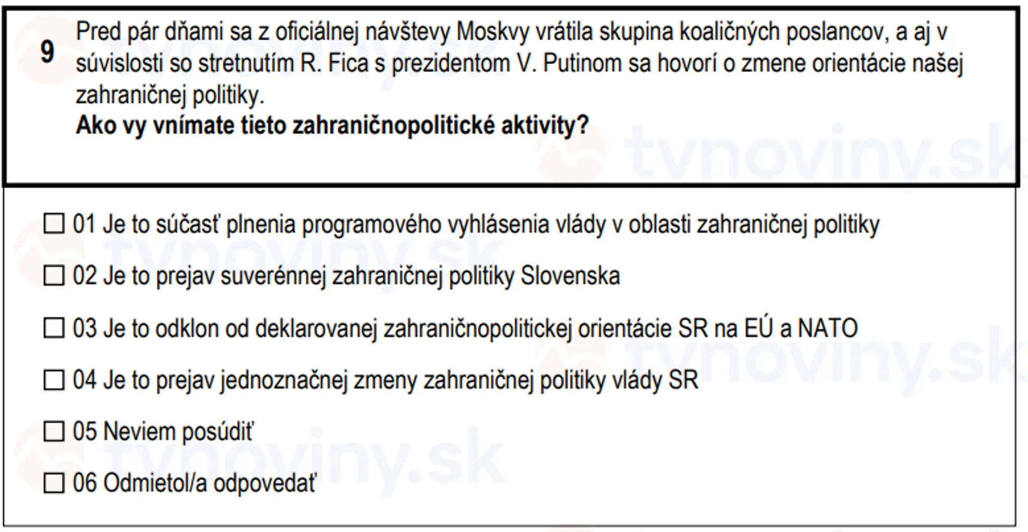 Otázky, ktoré sa pýta Štatistický úrad SR