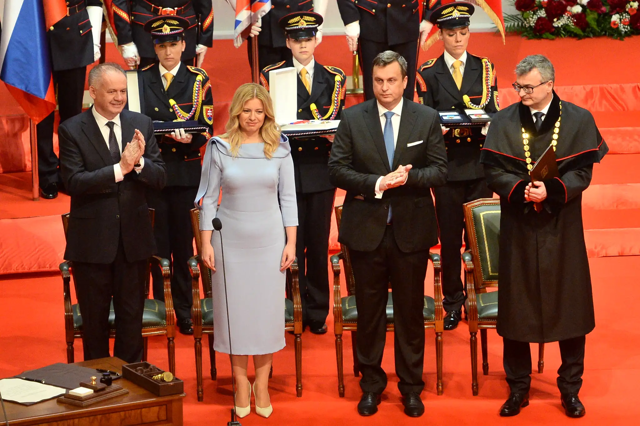 Inaugurácia Zuzany Čaputovej (15.6.2019)