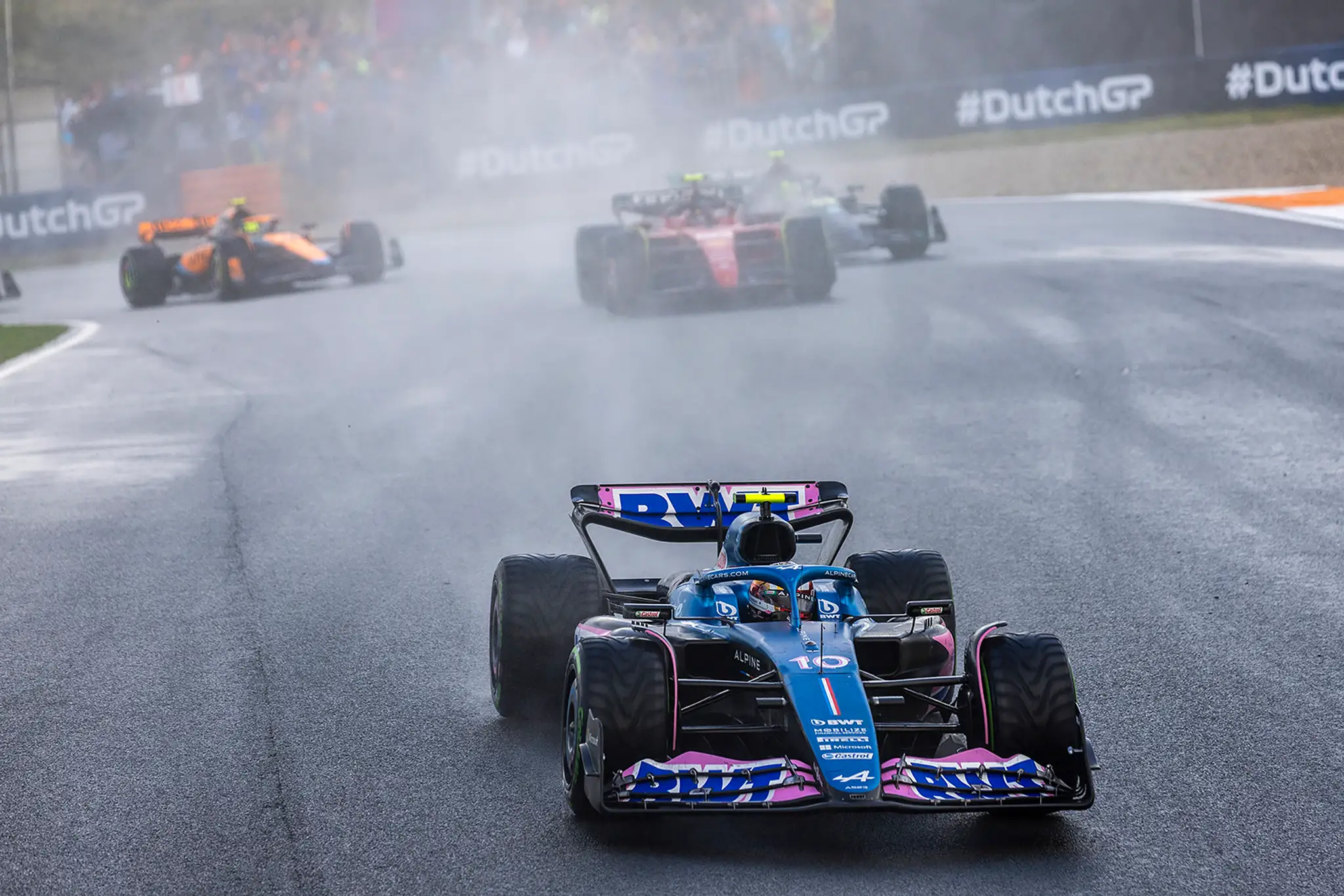 Pierre Gasly na trati VC Holandska.