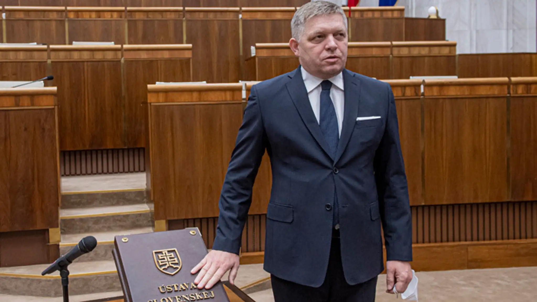 Richard Sulík (SaS) skladá poslanecký sľub.