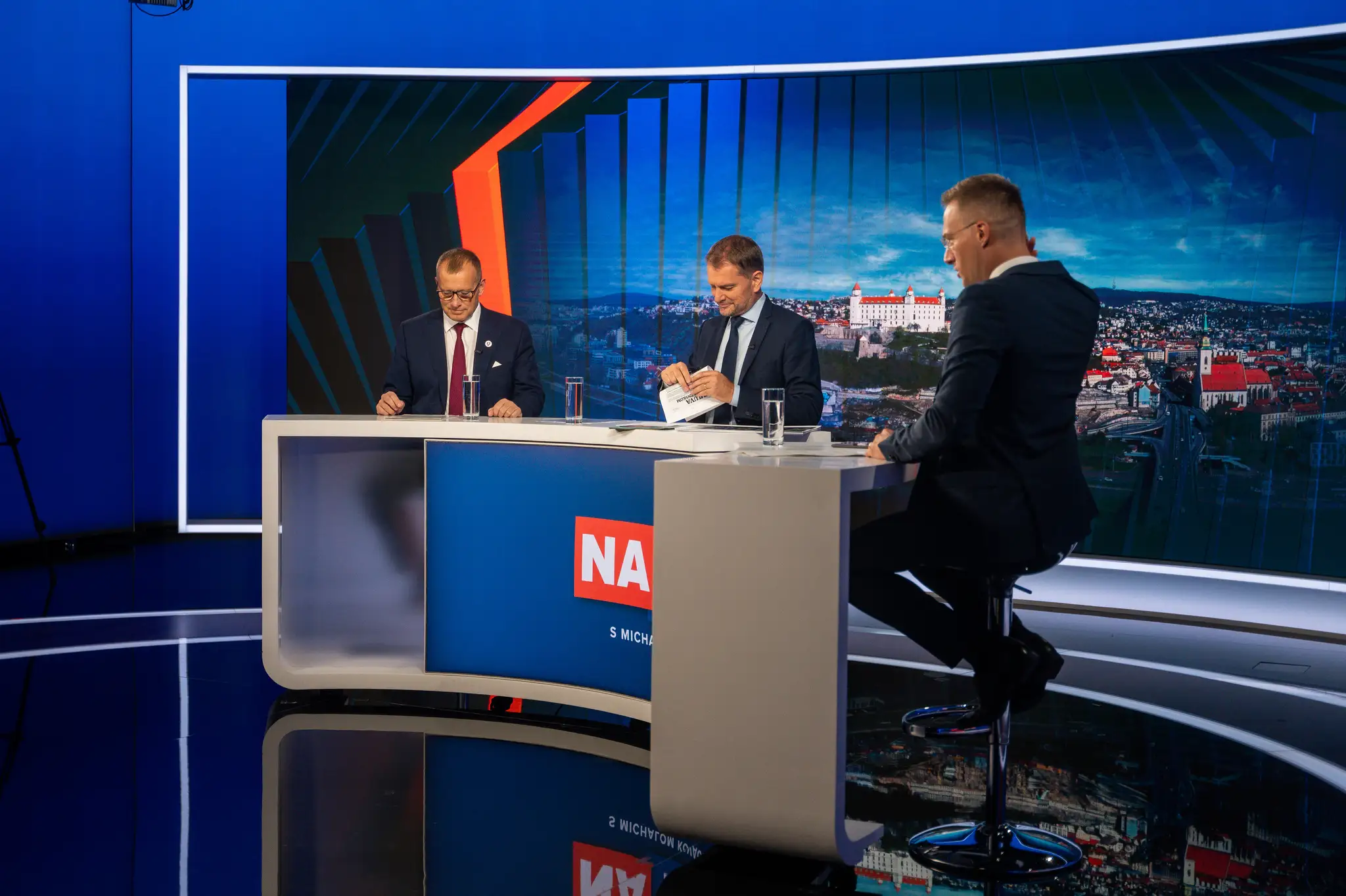 Hosťami relácie Na telo boli Igor Matovič a Boris Kollár