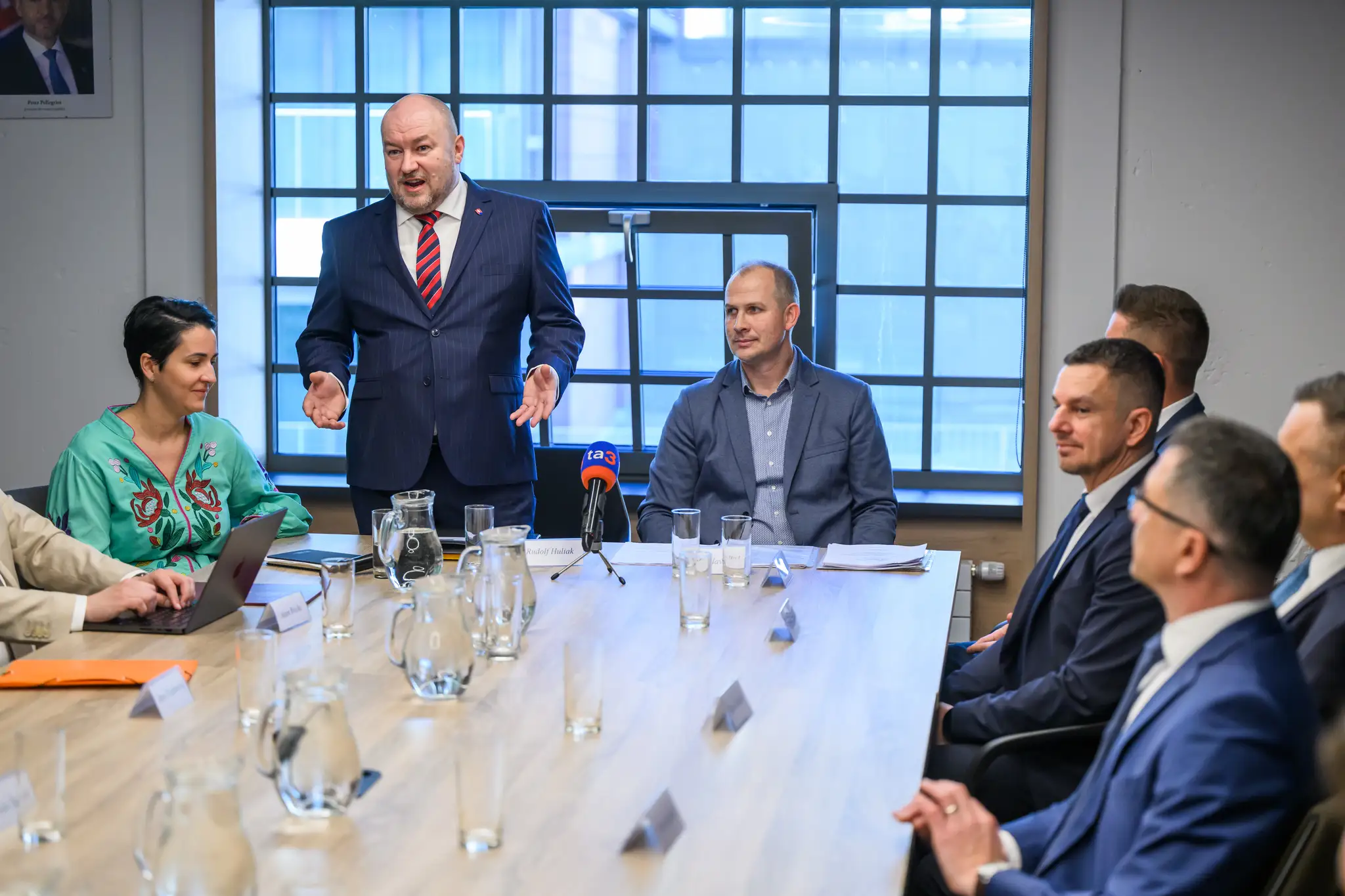 Snímka zo zasadnutia Rady pre šport.