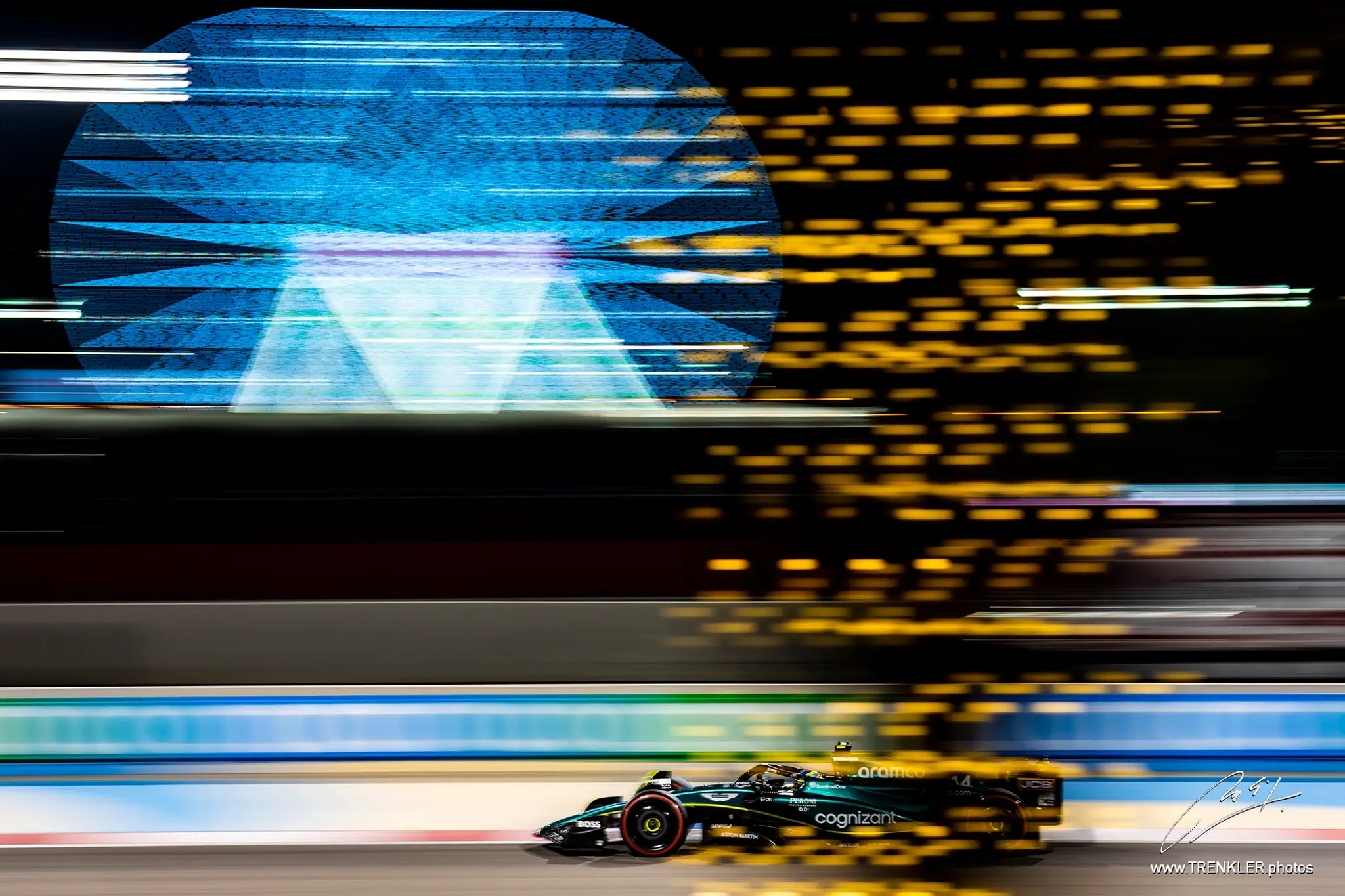 Fernando Alonso na VC Bahrajnu 2023