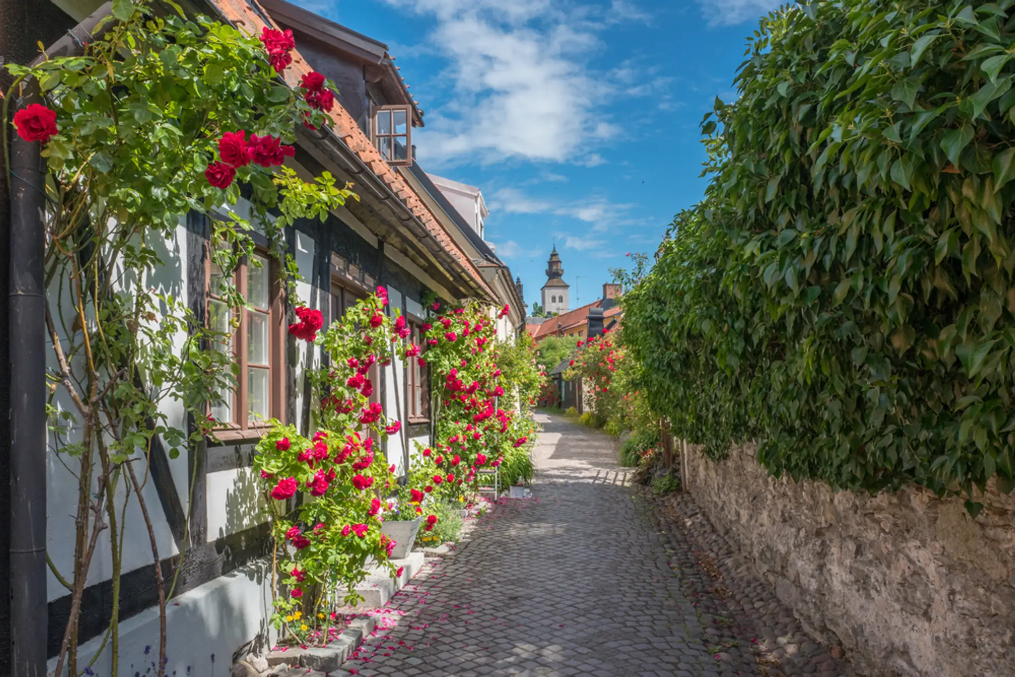 Visby, Švédsko.