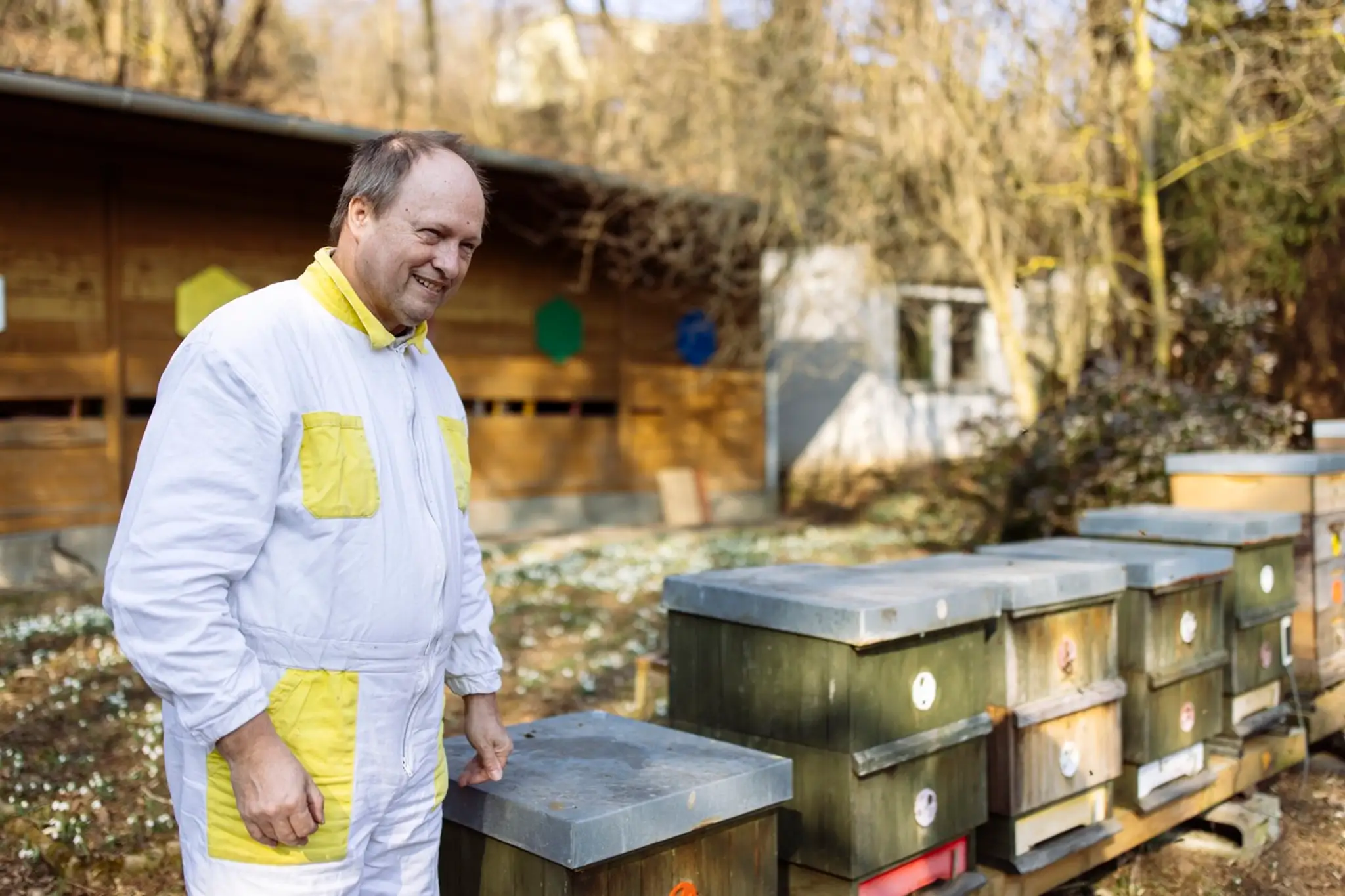 Petr Příkazský, včelár z Rosíc