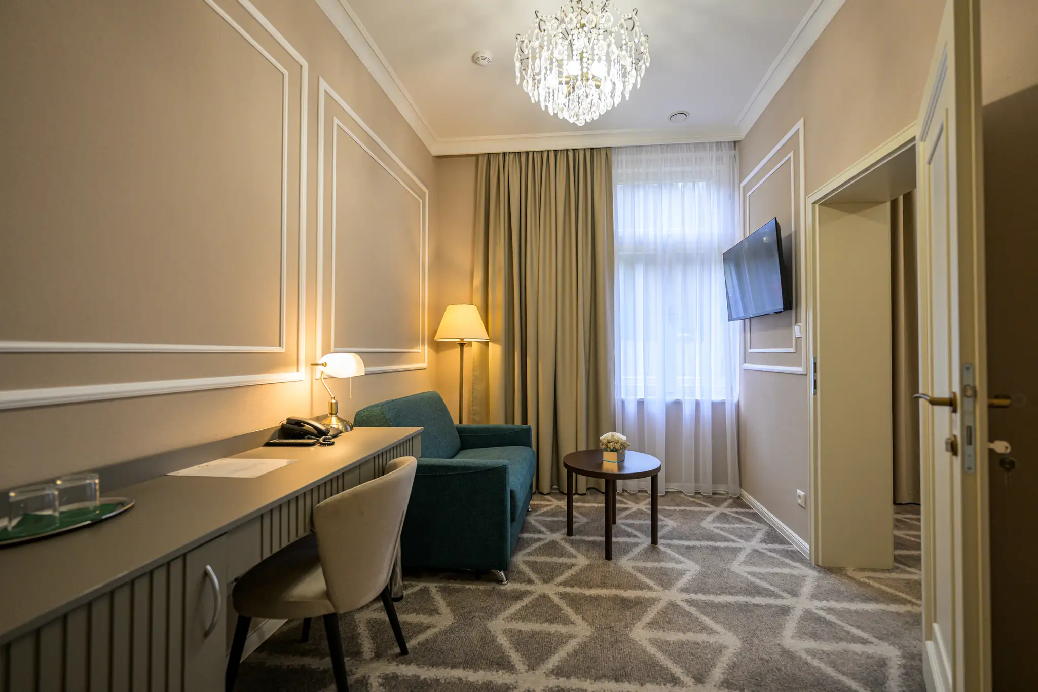 Hotel Dukla v Bardejovských Kúpeľoch.
