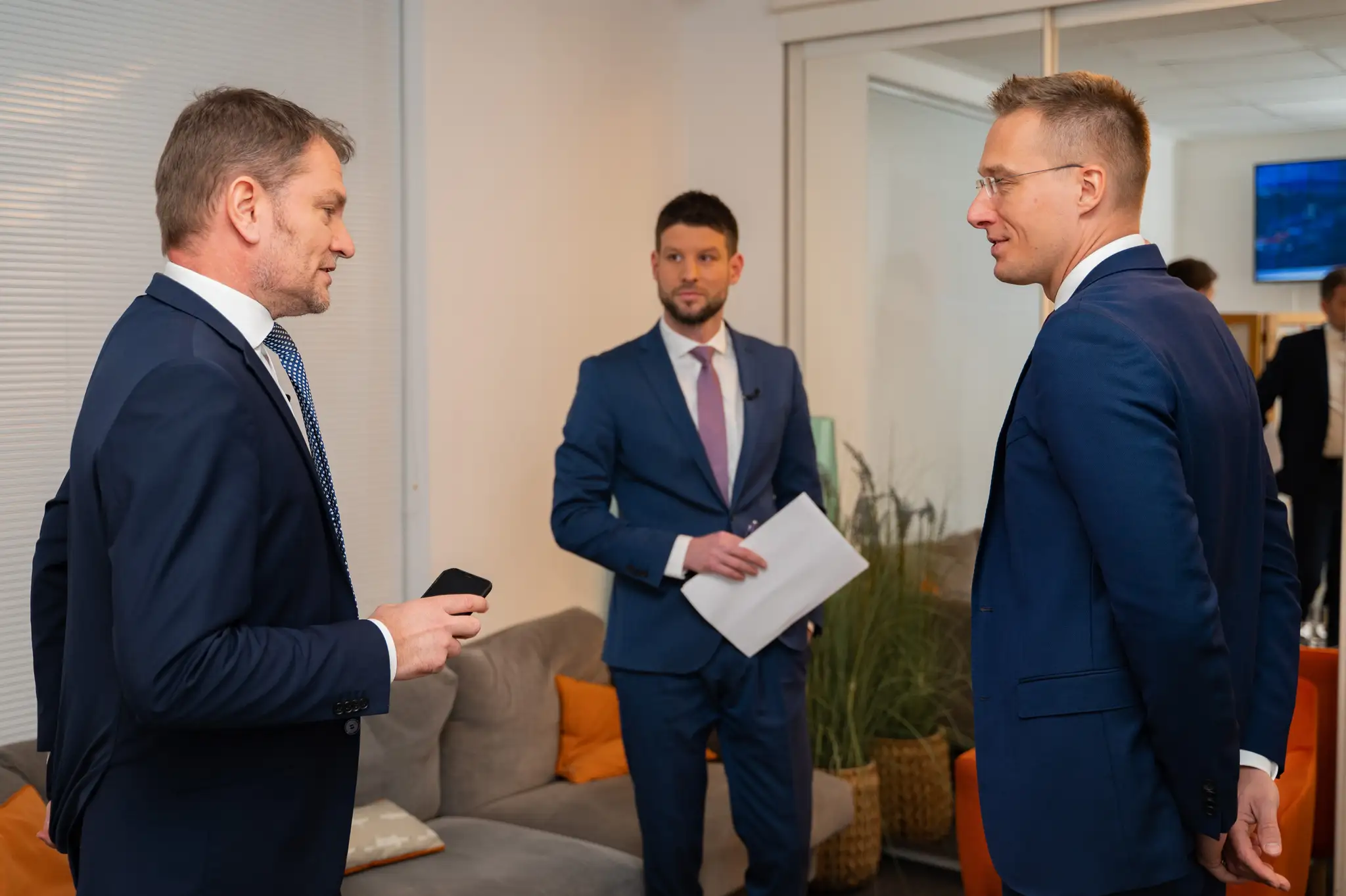 Michal Šimečka a Igor Matovič v relácii Na telo
