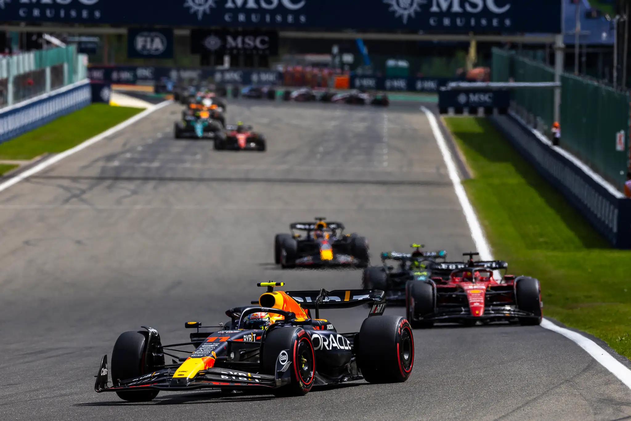 Sergio Pérez na Red Bulle.