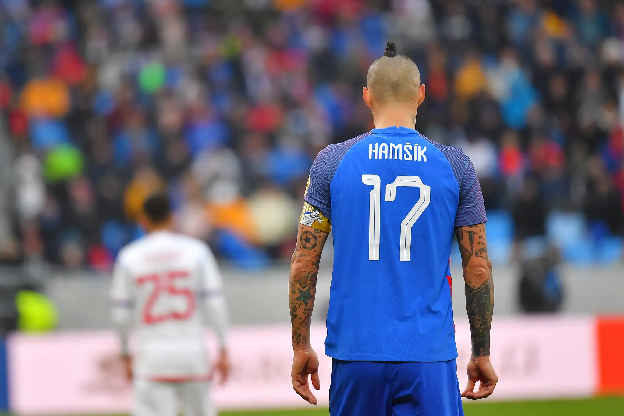 Marek Hamšík sa s reprezentáciou rozlúčil v prípravnom zápase s Čile.