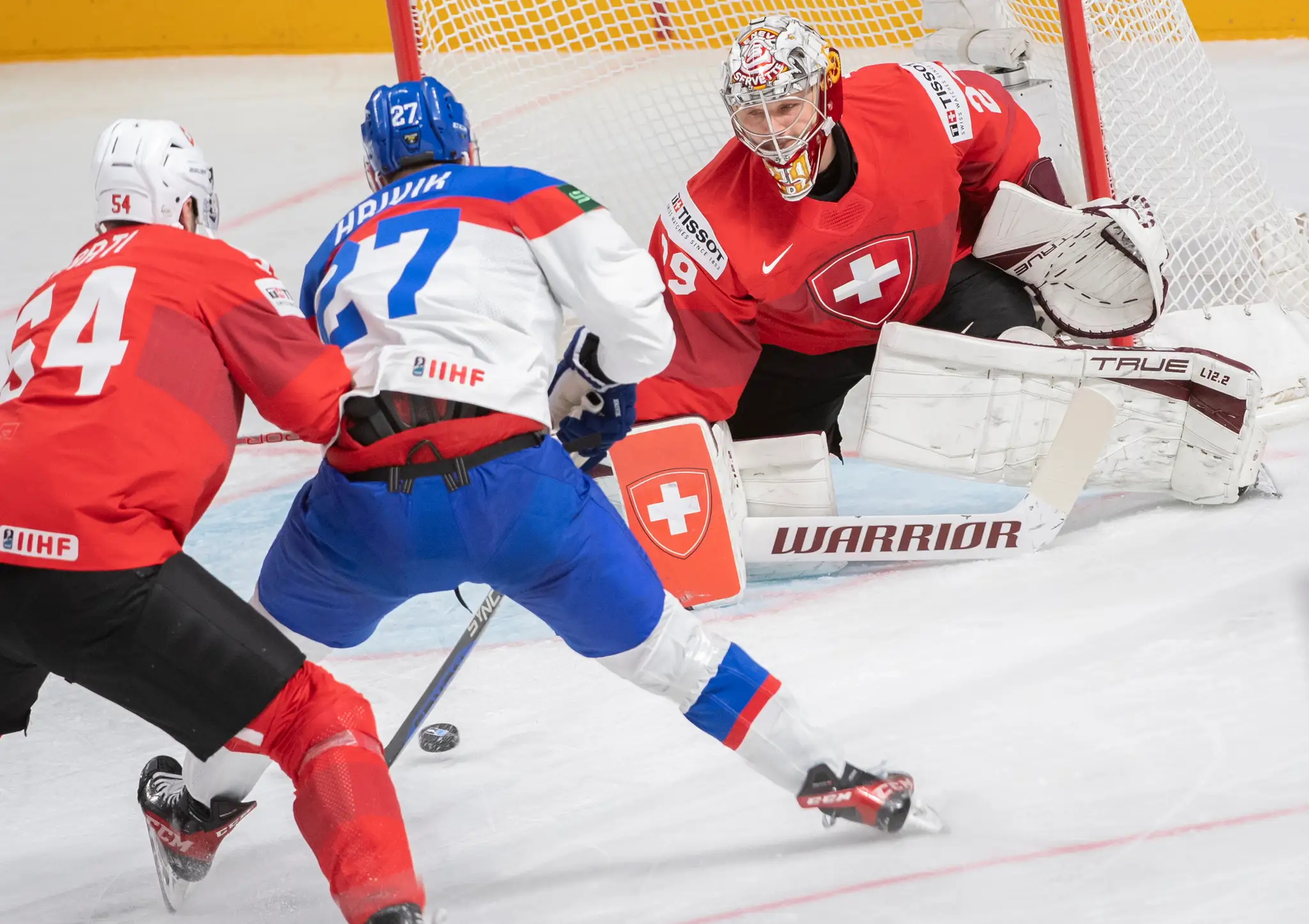 Marek Hrivík v šanci.