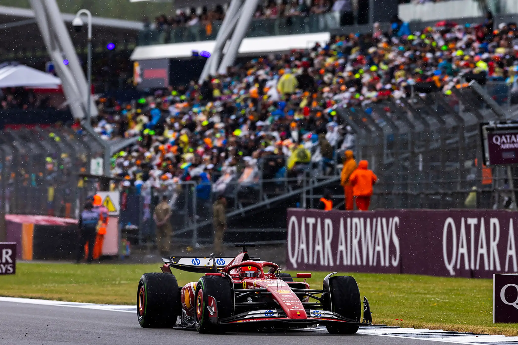 Charles Leclerc na Ferrari.
