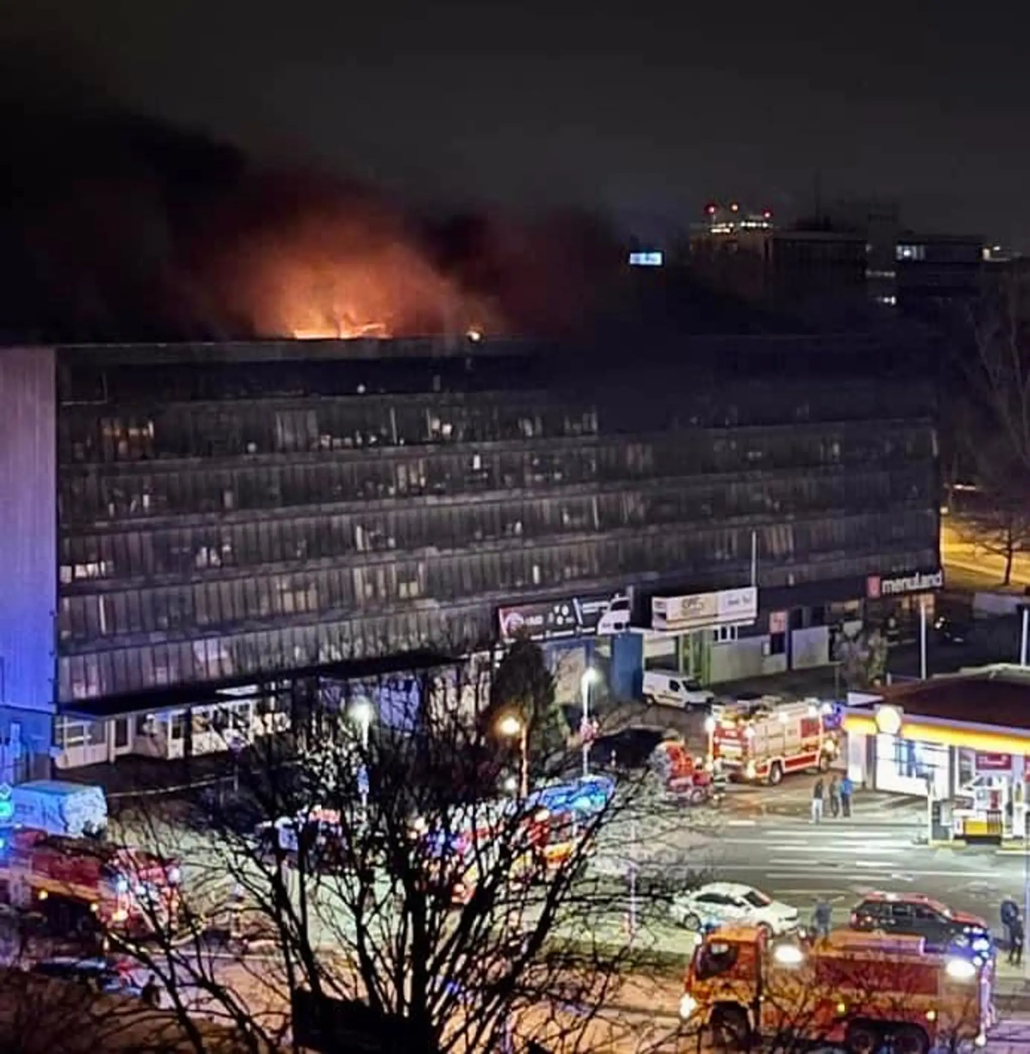 Požiar v Ružinove.