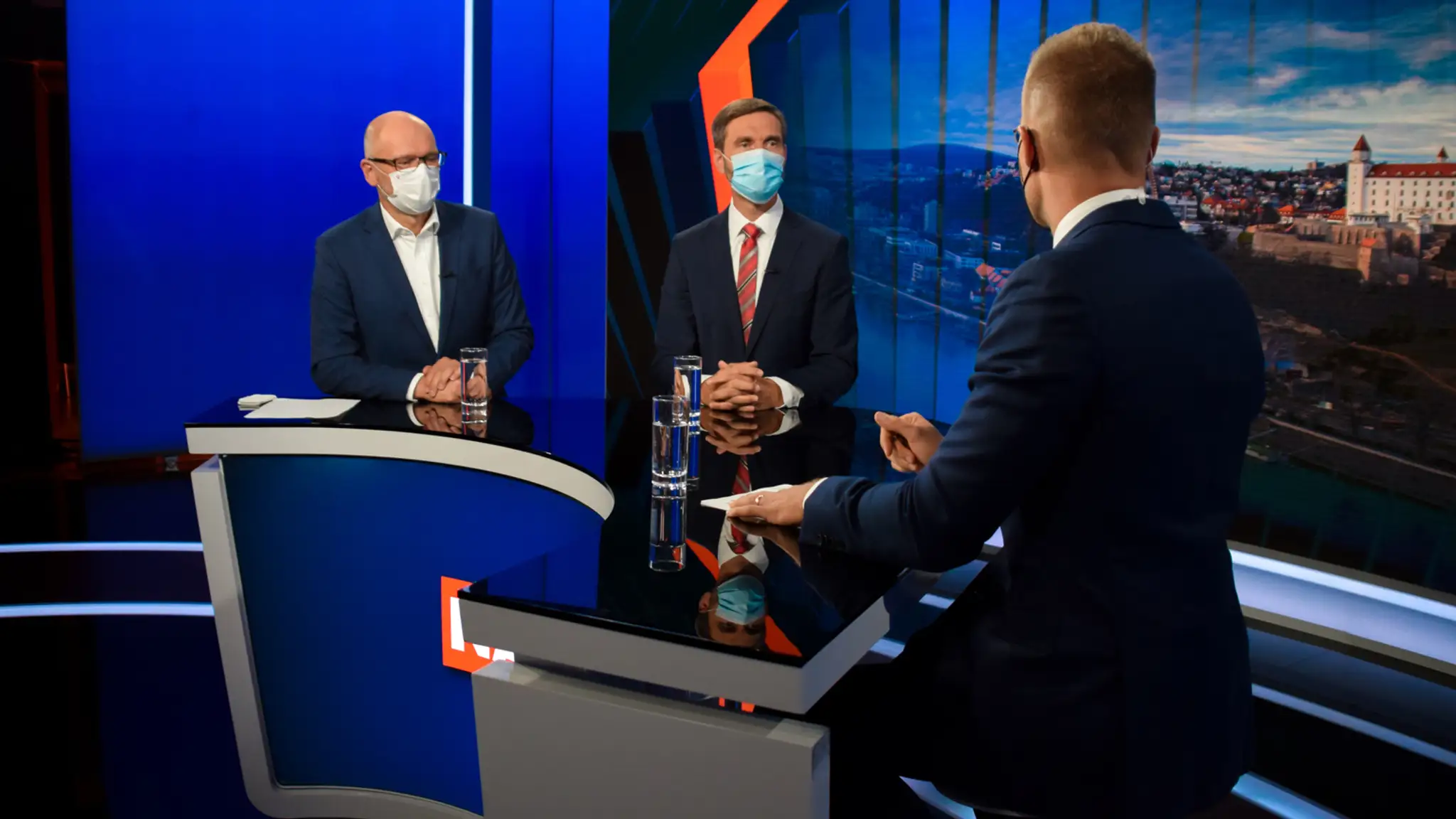 Richard Sulík a Juraj Blanár v Na telo.