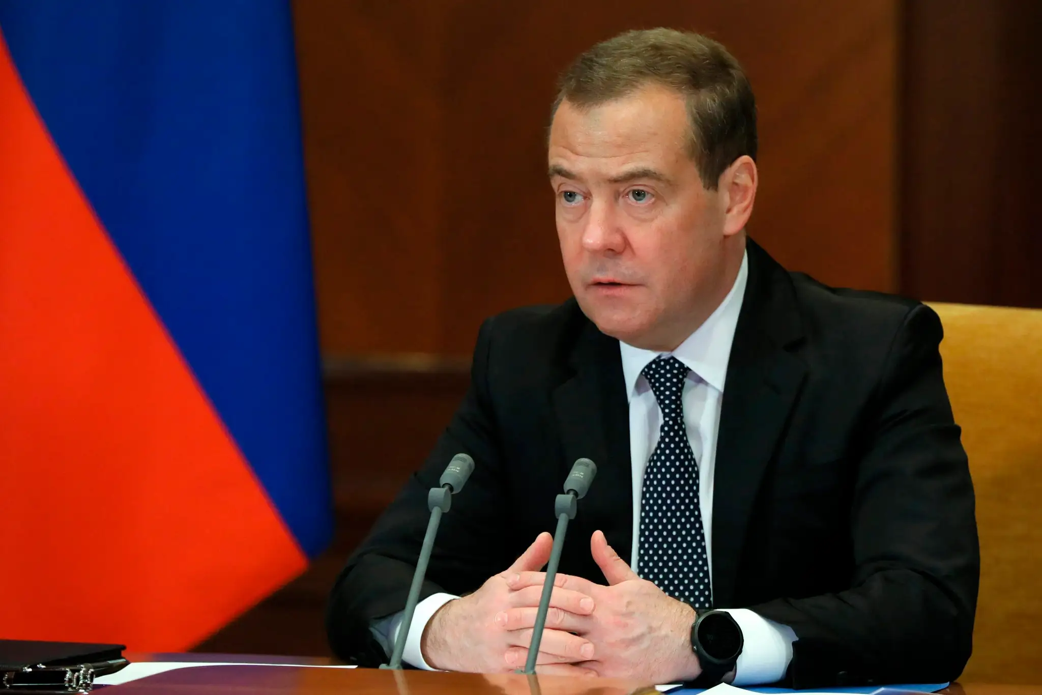 Bývalý ruský prezident a podpredseda Rady bezpečnosti Ruskej federácie Dmitrij Medvedev