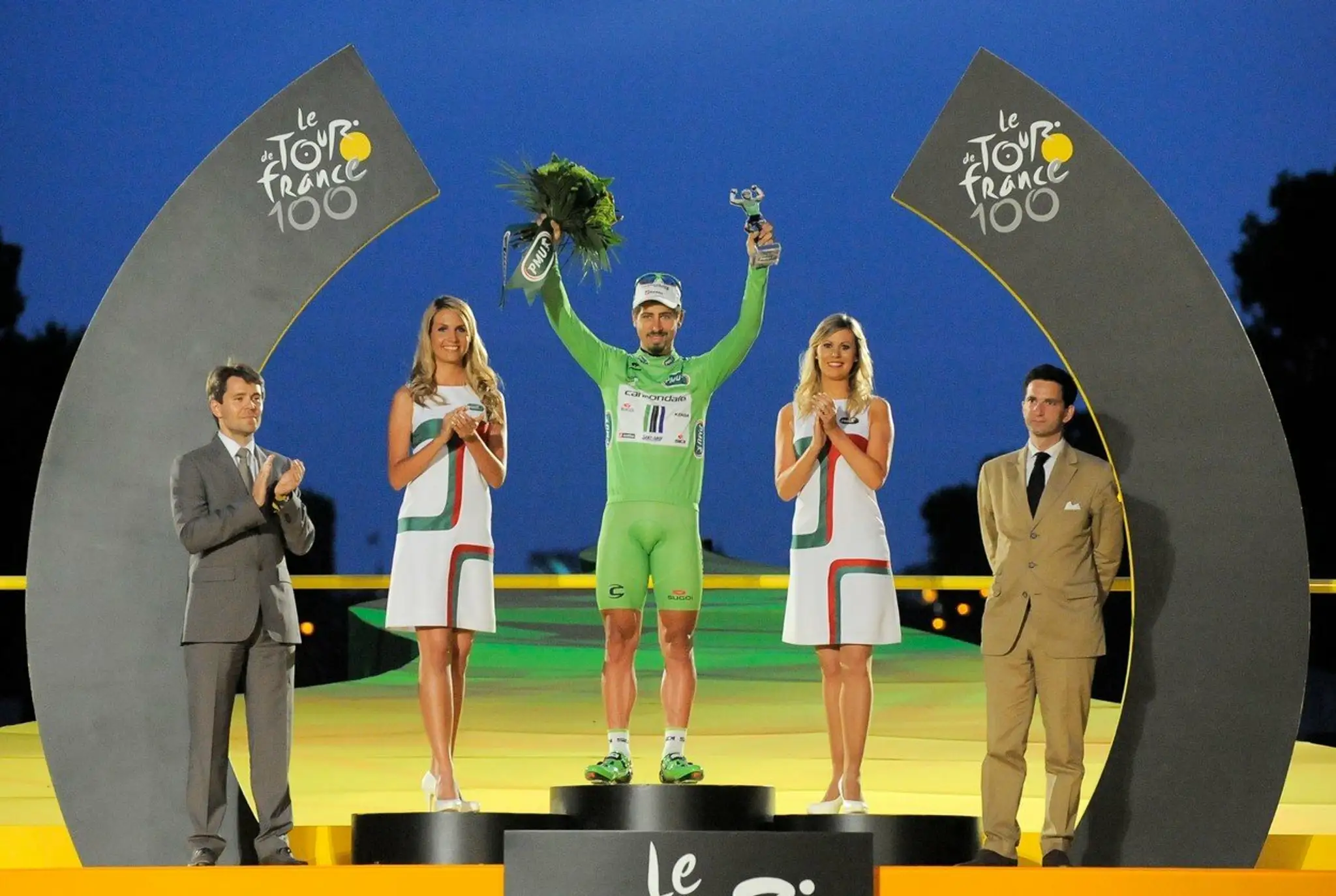 Sagan získal piaty zelený dres v roku 2016.