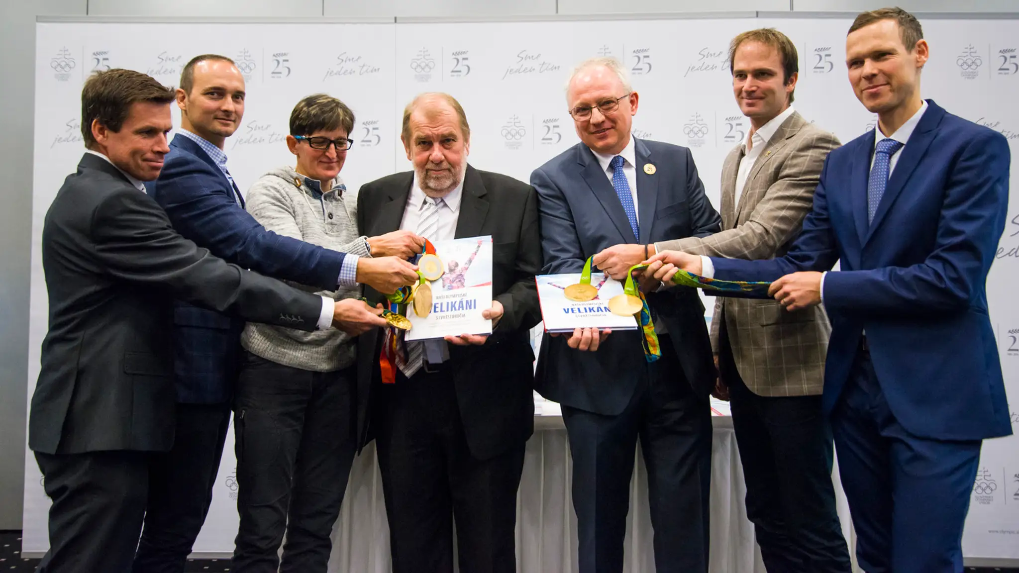 Marek Fašiang, Vlado Kobielsky, Filip Tuma a Braňo Deák