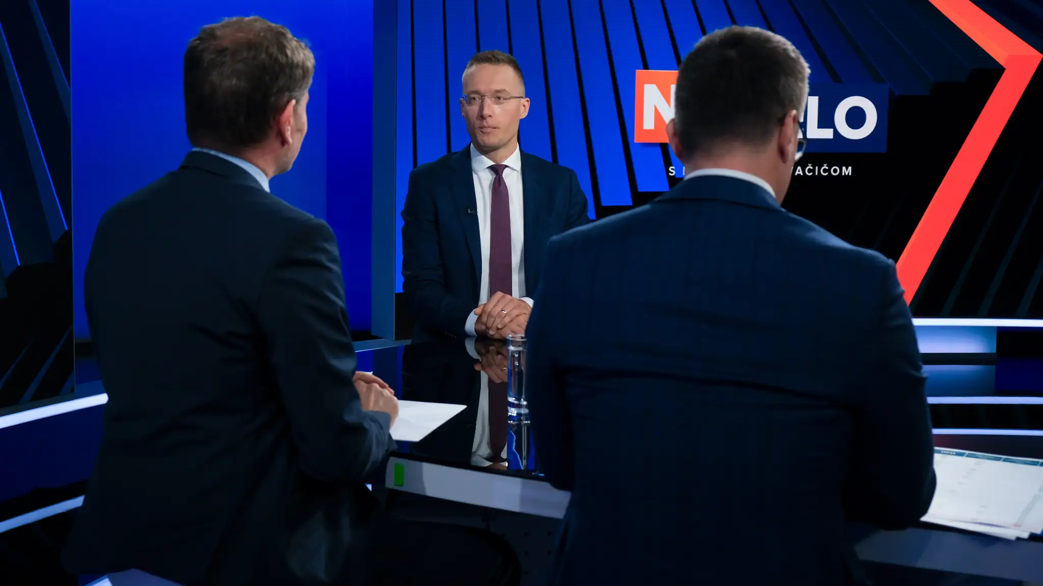 Erik Tomáš a Igor Matovič v relácii Na telo.