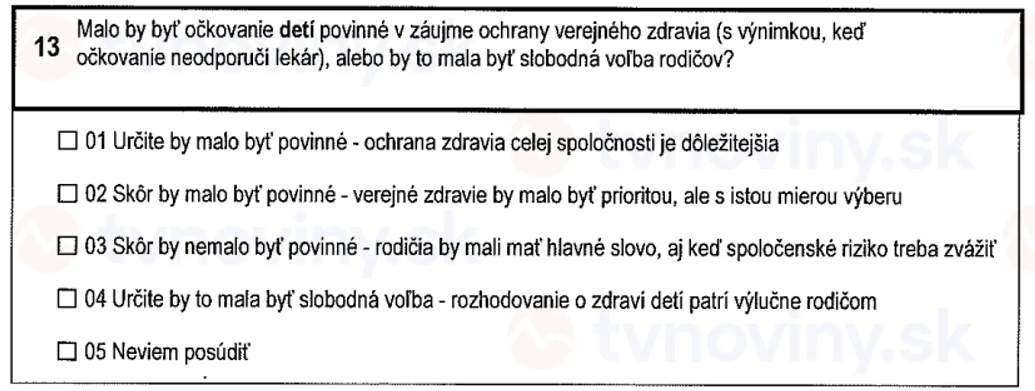 Otázky, ktoré sa pýta Štatistický úrad SR