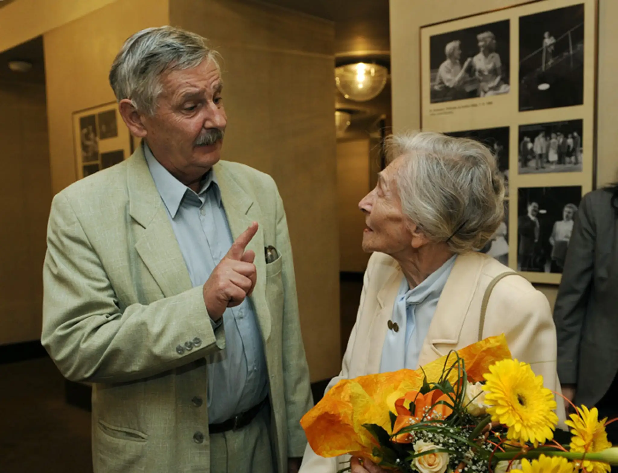 Herečka Oľga Budská a Juraj Slezáček (2008)