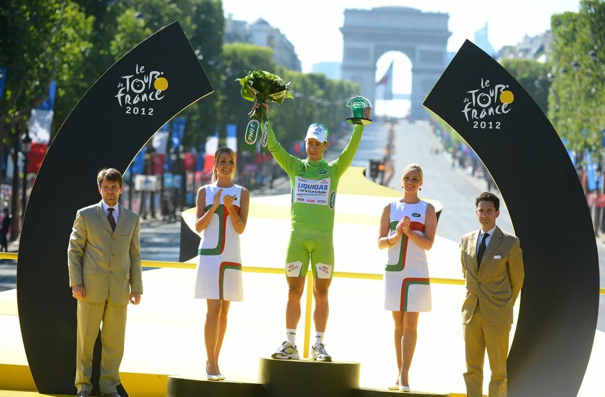 Sagan vyhral bodovaciu súťaž aj v roku 2014.